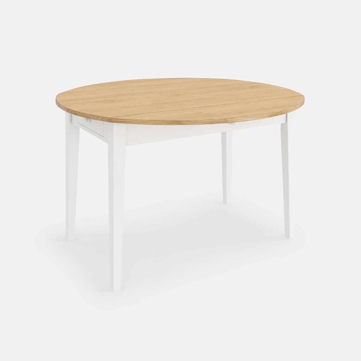 Alvina Round Dining Table with 2 Drawers (Seats 4-6) – image 2