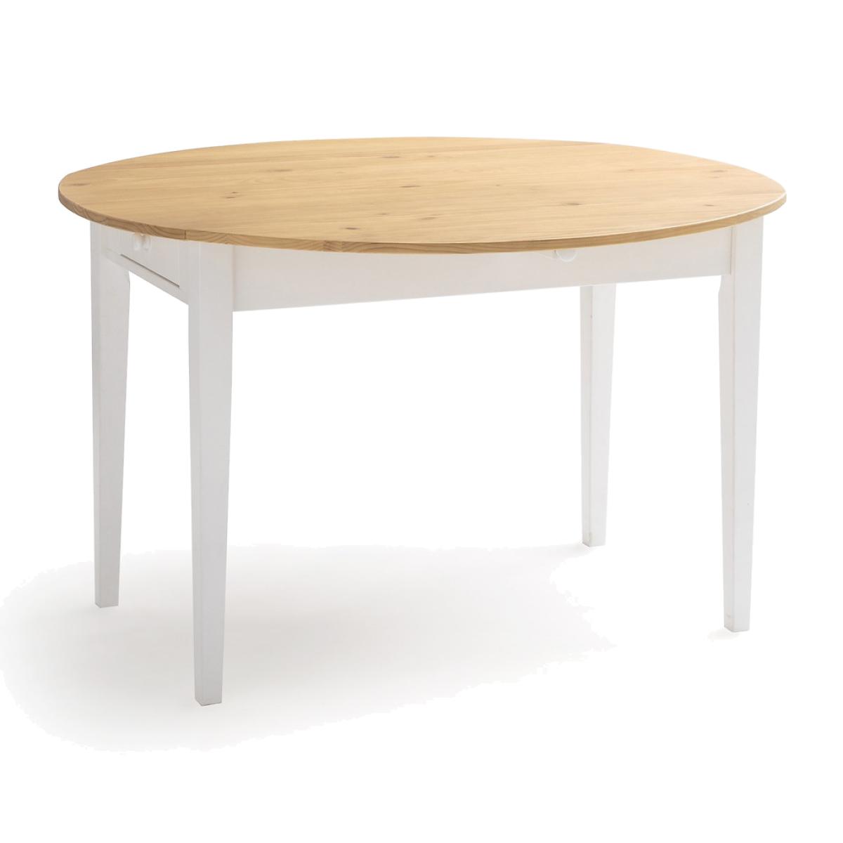 Alvina Round Dining Table with 2 Drawers (Seats 4-6) – image 1