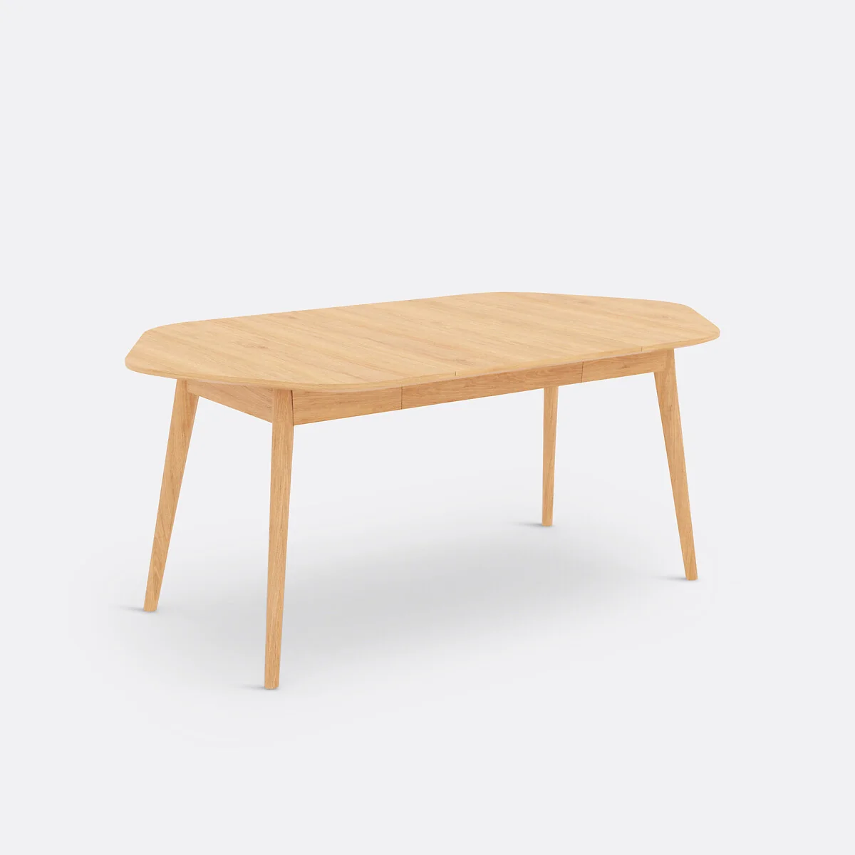 Biface 4-10 Seater Extending Dining Table in Oak and Veneer – image 4