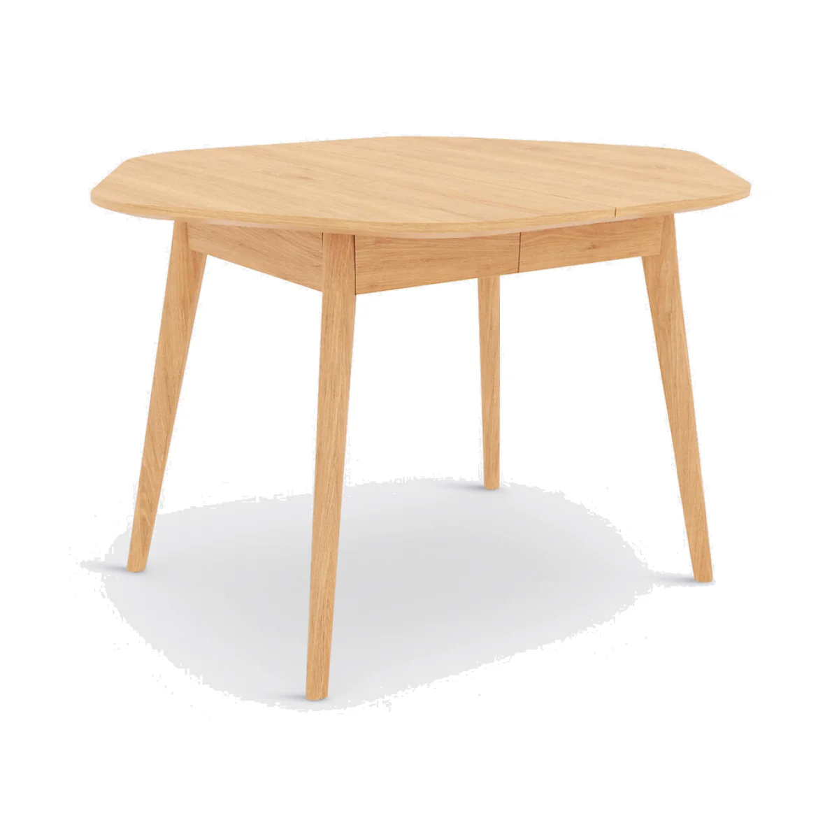 Biface 4-10 Seater Extending Dining Table in Oak and Veneer – image 1