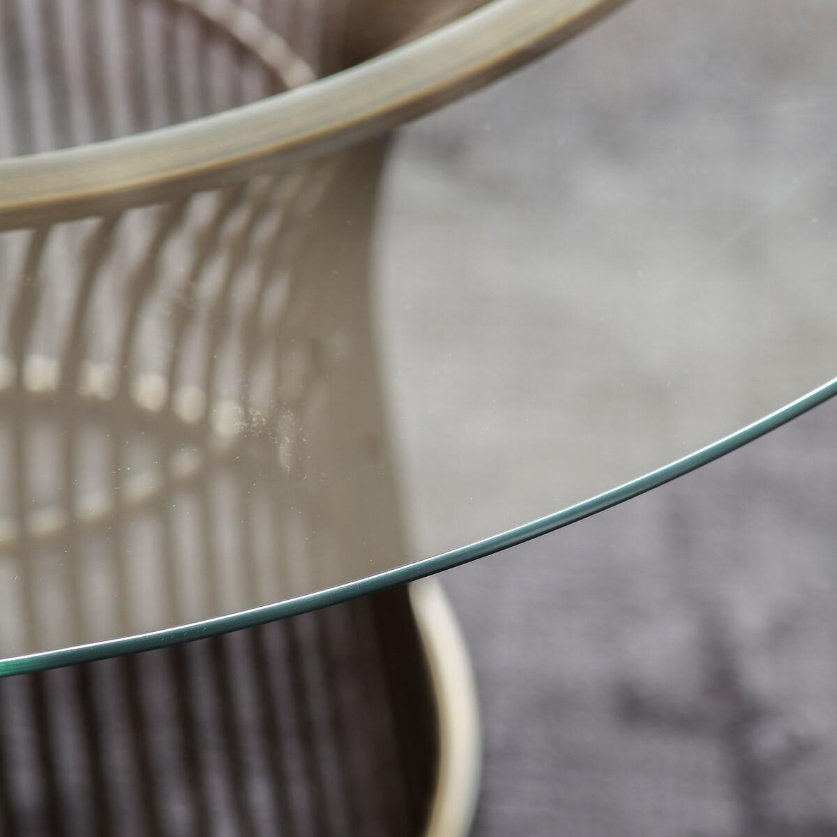 Zeplin Luxe Glass Dining Table (Seats 4) – image 4
