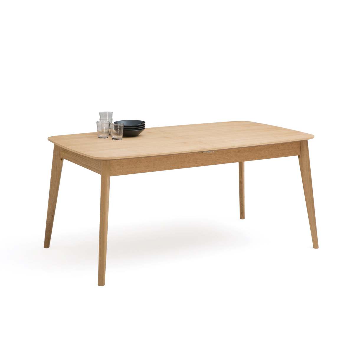 Biface Extendable Dining Table in Oak, Seats 4/8 – image 3