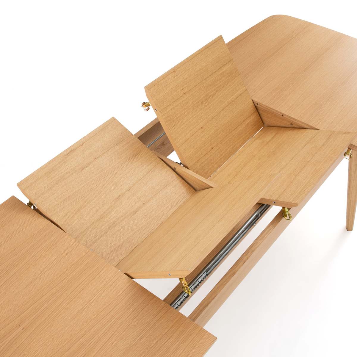 Biface Extendable Dining Table in Oak, Seats 4/8 – image 7