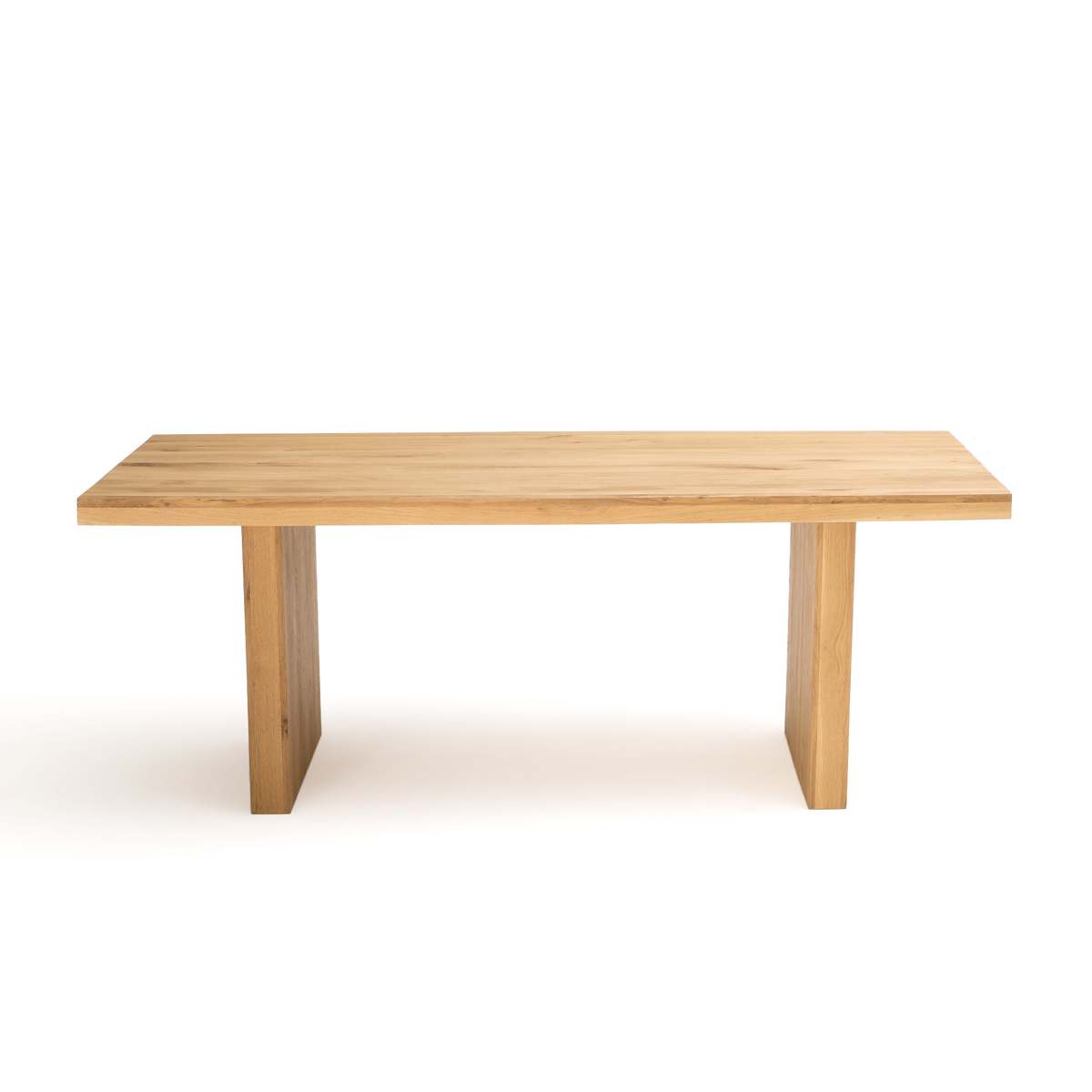 Vova Solid Oak Dining Table, Seats 6/8 – image 2