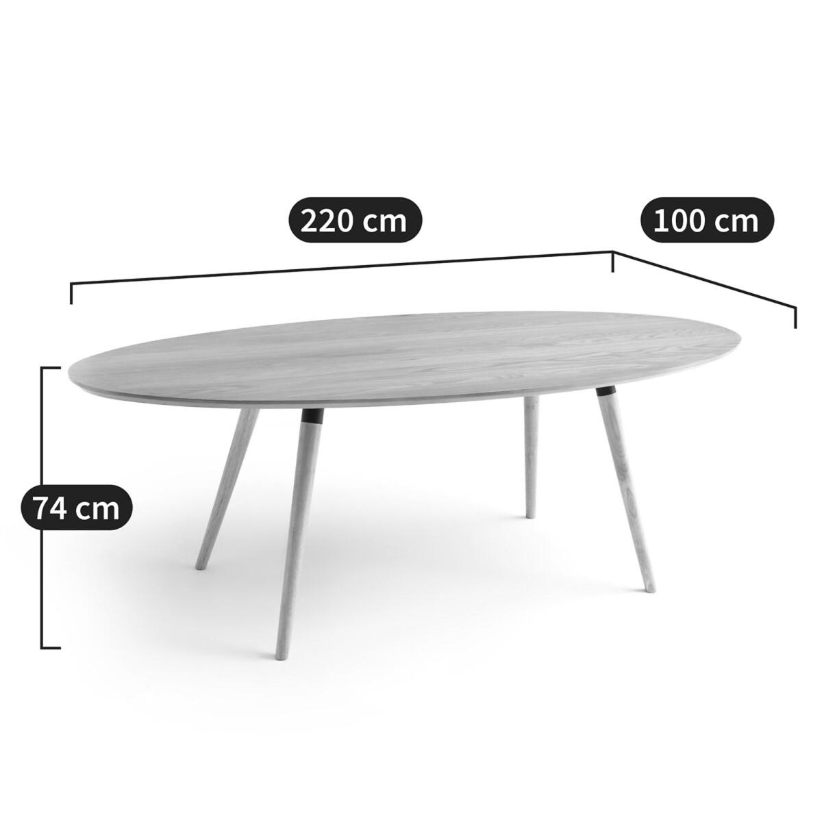 Blutante Elliptical Dining Table (Seats 6-8) – image 5