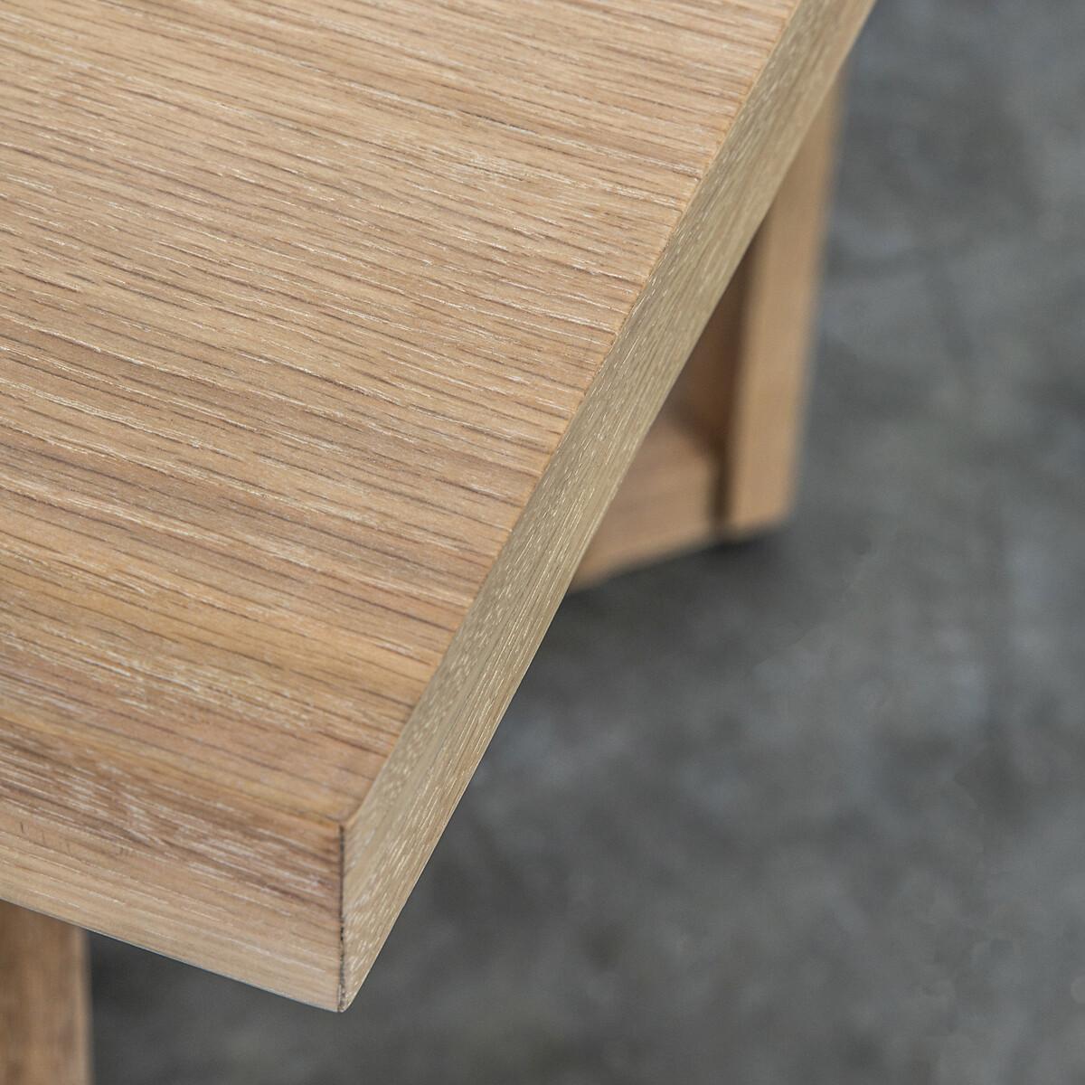 Batala Japandi Oak Slatted Square Dining Table (Seats 4) – image 8