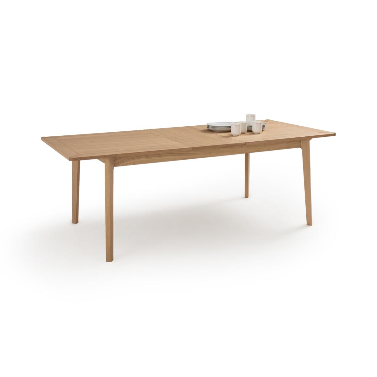 Pully Extendable Oak Veneer Dining Table (Seats 6-10) – image 4