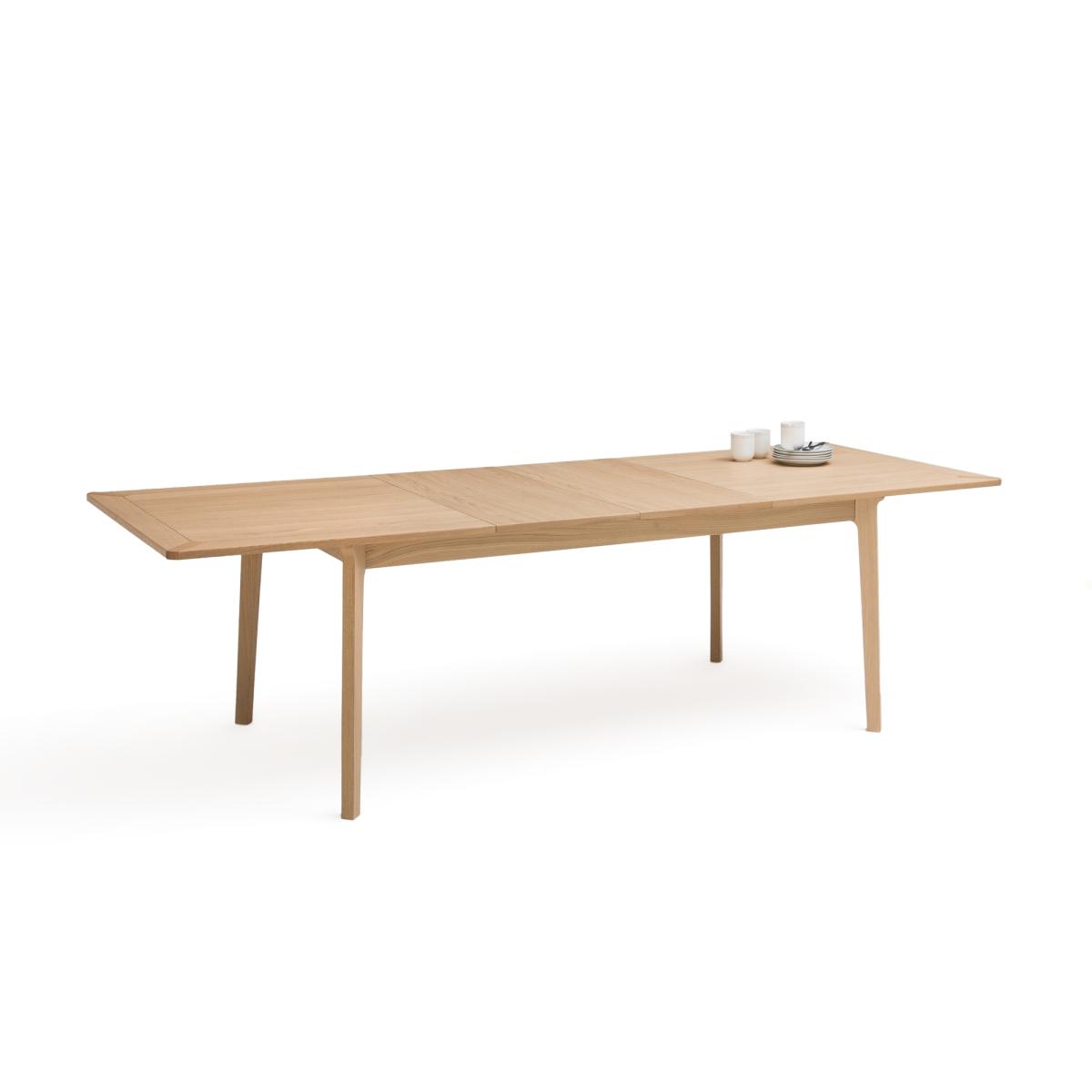 Pully Extendable Oak Veneer Dining Table (Seats 6-10) – image 5