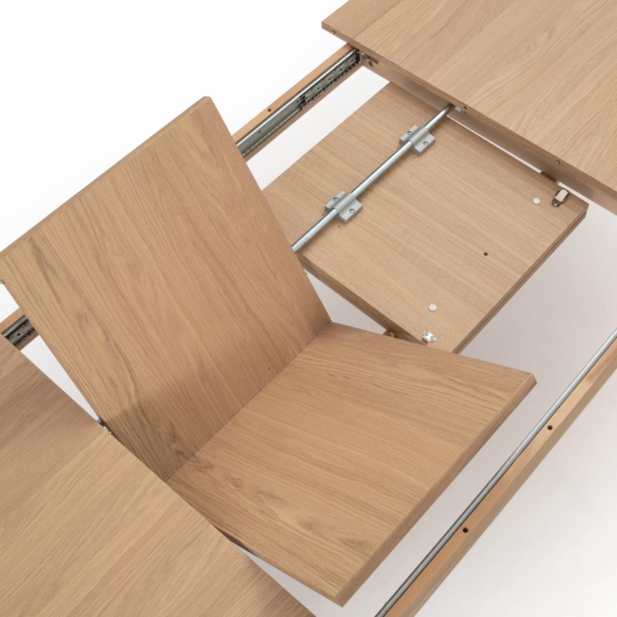 Pully Extendable Oak Veneer Dining Table (Seats 6-10) – image 6