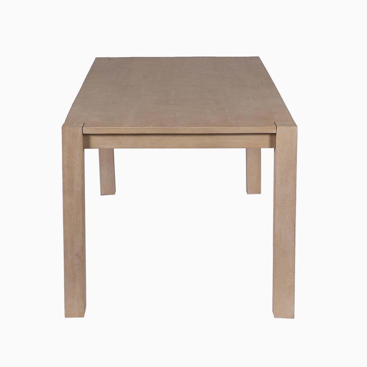 Emery Minimalise Natural Wood Dining Table (Seats 6) – image 4