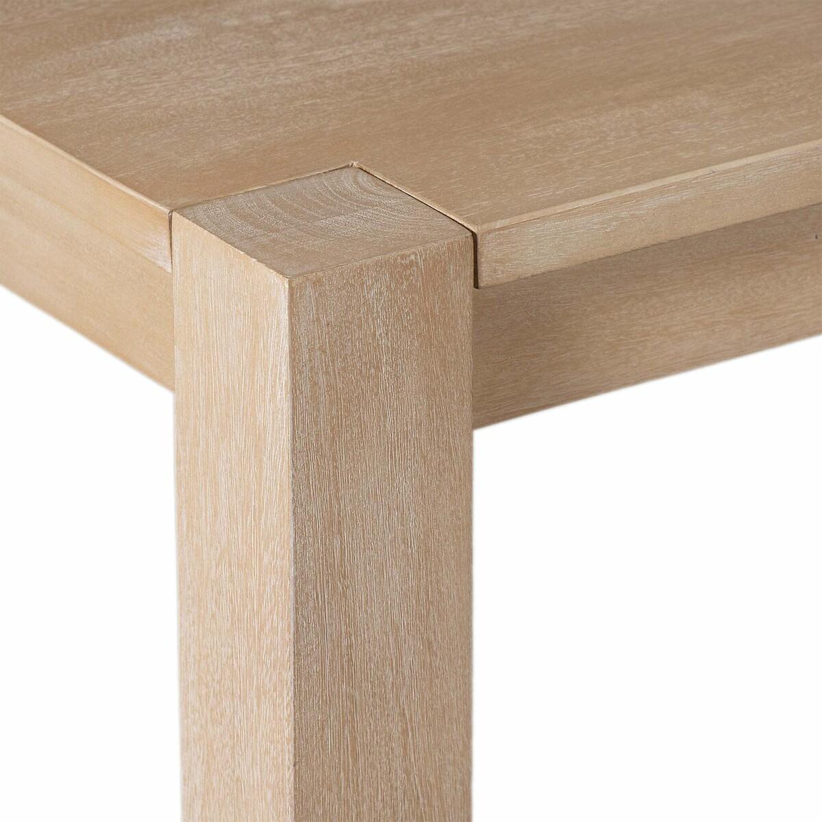 Emery Minimalise Natural Wood Dining Table (Seats 6) – image 5