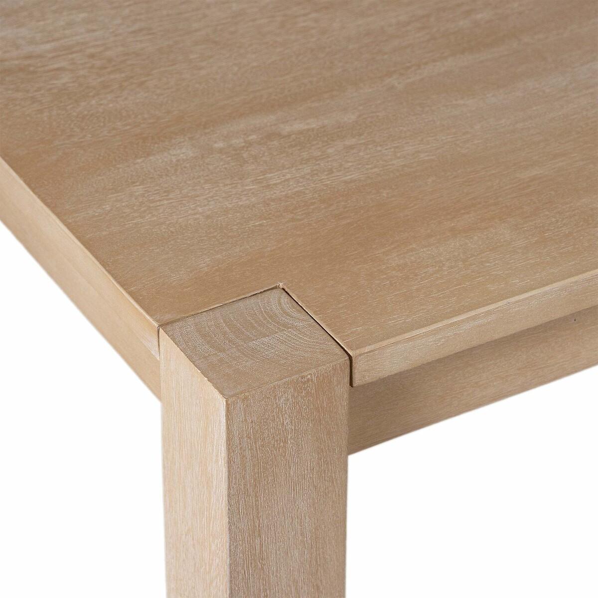 Emery Minimalise Natural Wood Dining Table (Seats 6) – image 6
