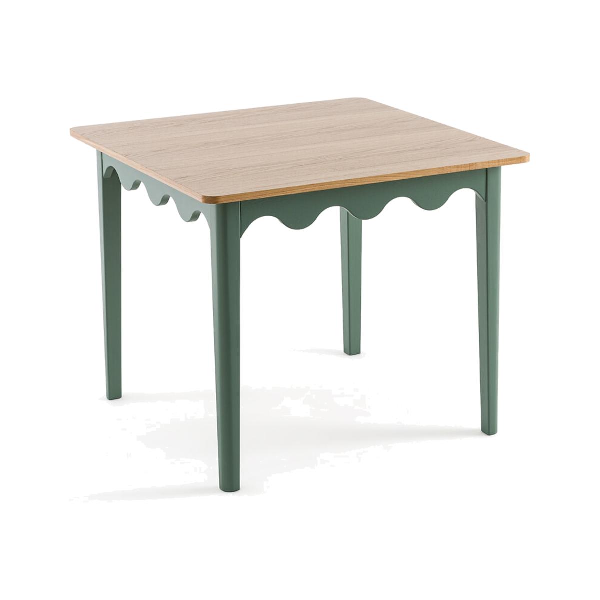 Kristen Oak Veneer Square Dining Table (Seats 4) – image 1