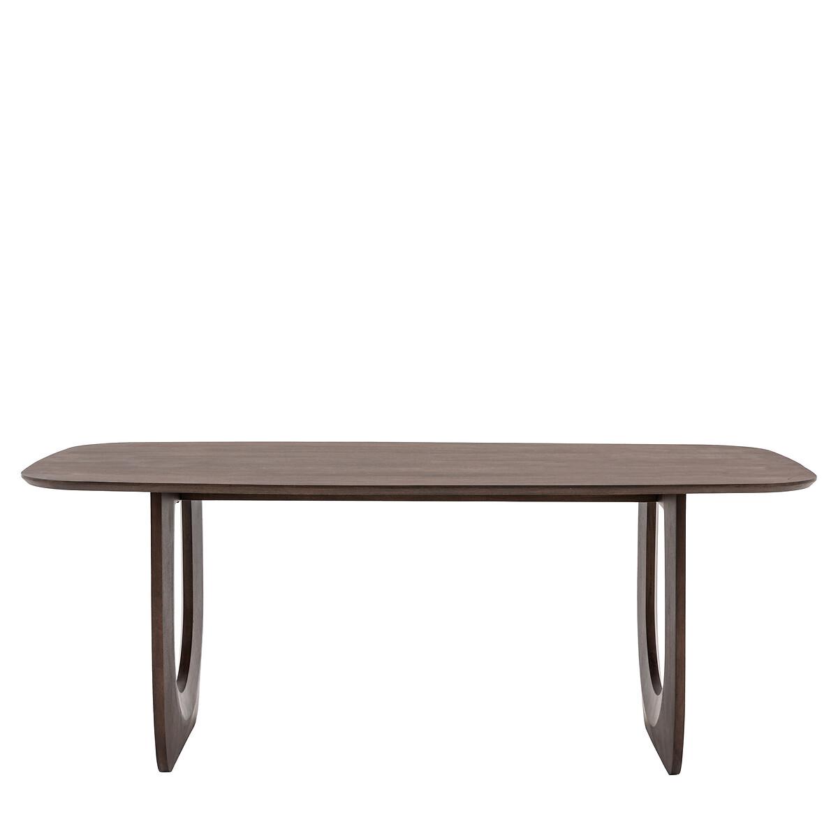 Akron Curved Mango Wood Dining Table (Seats 6) – image 2
