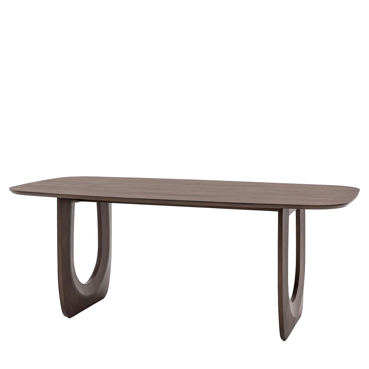 Akron Curved Mango Wood Dining Table (Seats 6) – image 3