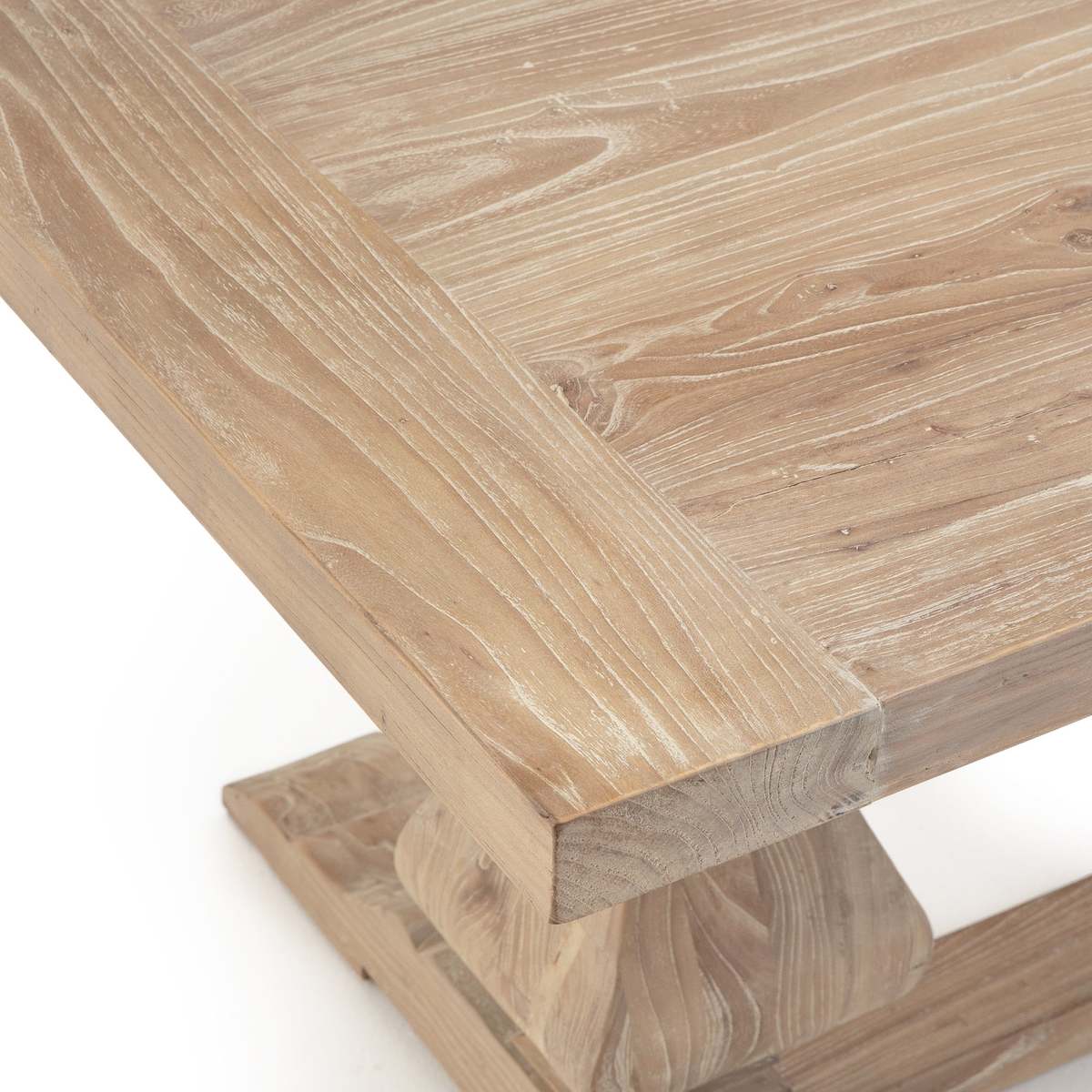 LORETTE Classic Solid Elm Dining Table (Seats 8 or 10) – image 3