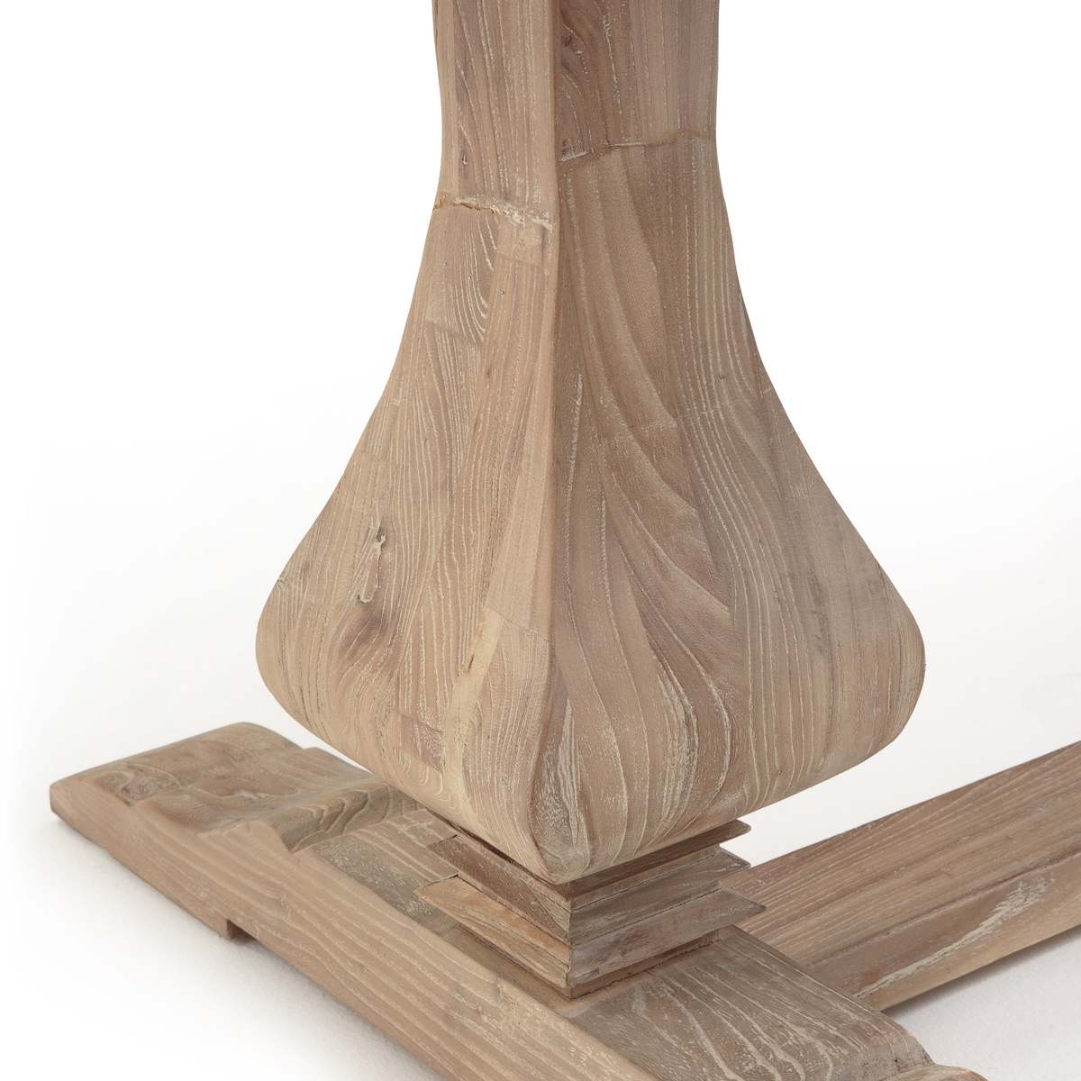 LORETTE Classic Solid Elm Dining Table (Seats 8 or 10) – image 4