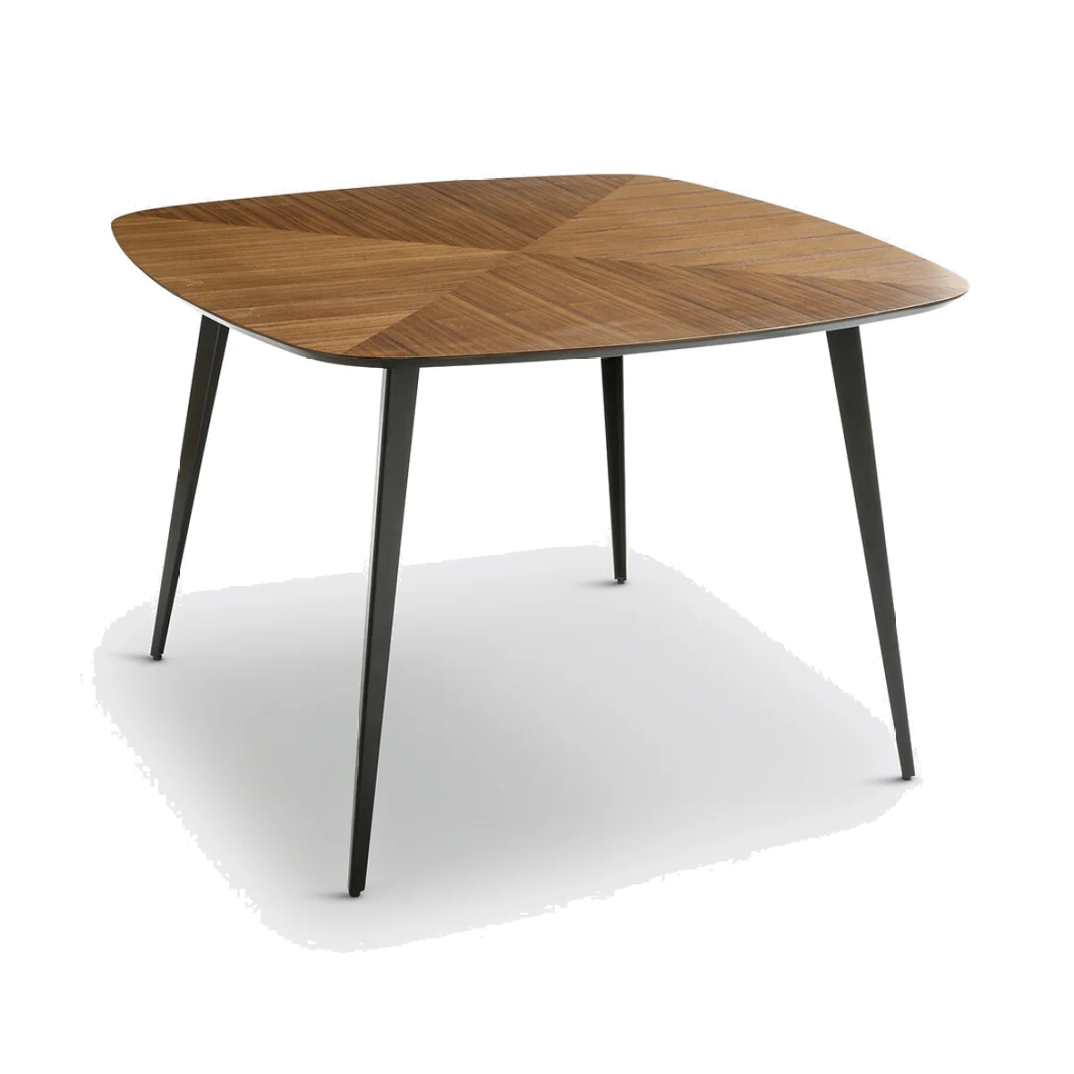 Watford 4-Seater Dining Table with Vintage Marquetry – image 1