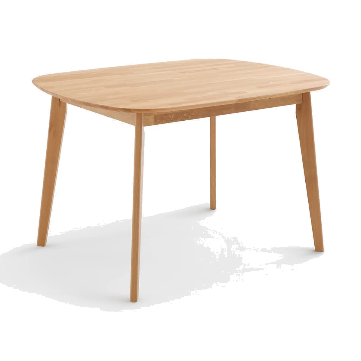 Dalmar Solid Oak 4 Seater Rectangular Dining Table – image 1