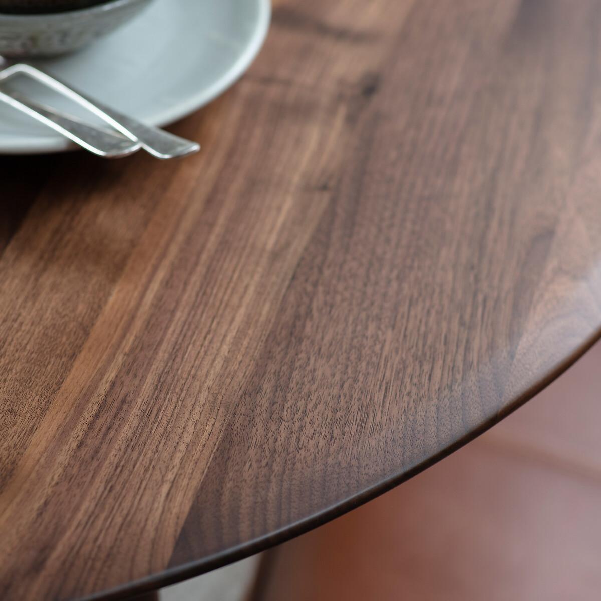 Murwara Round Walnut Dining Table – image 2