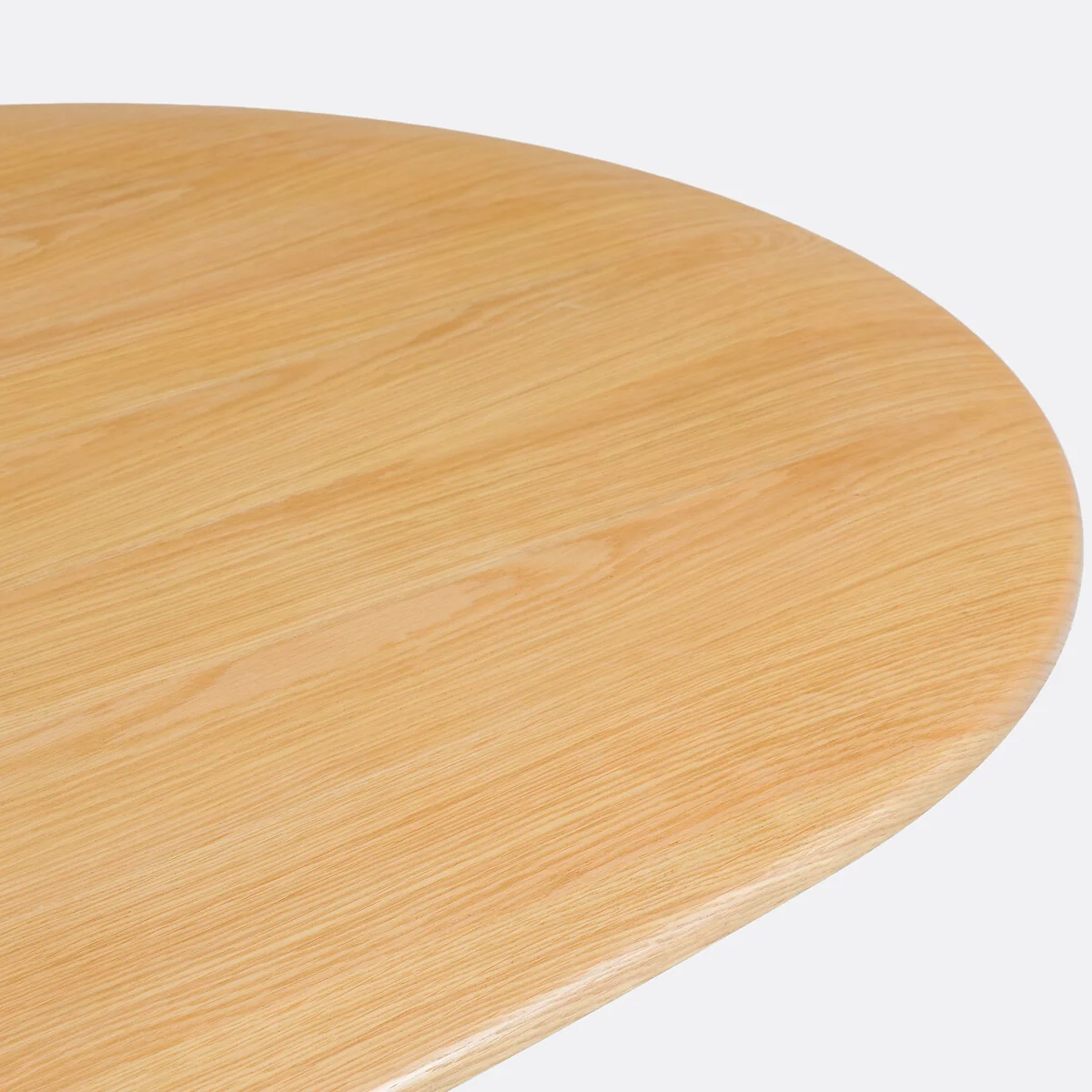 Liam 6-8 Seater Oval Dining Table in Oak Veneer – image 7
