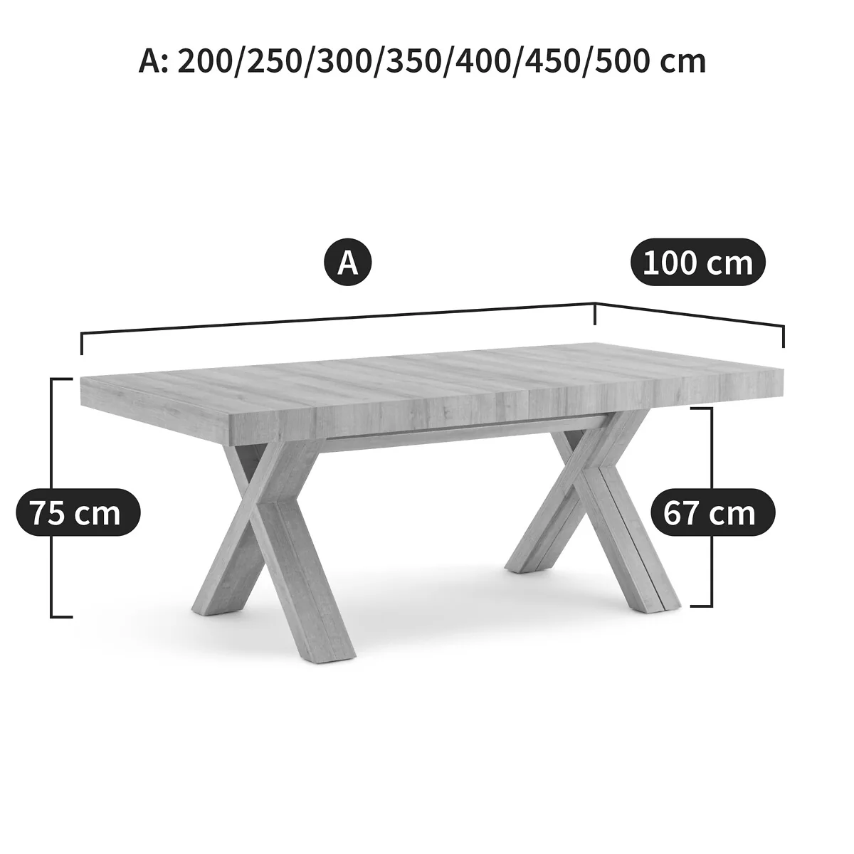 Albani 18-Seater Extending Dining Table – image 11