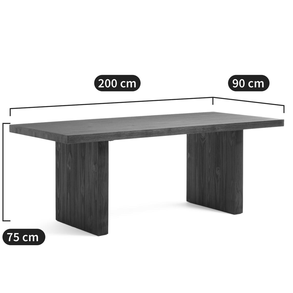 Malu Solid Pine Dining Table (Seats 6-8) – image 6