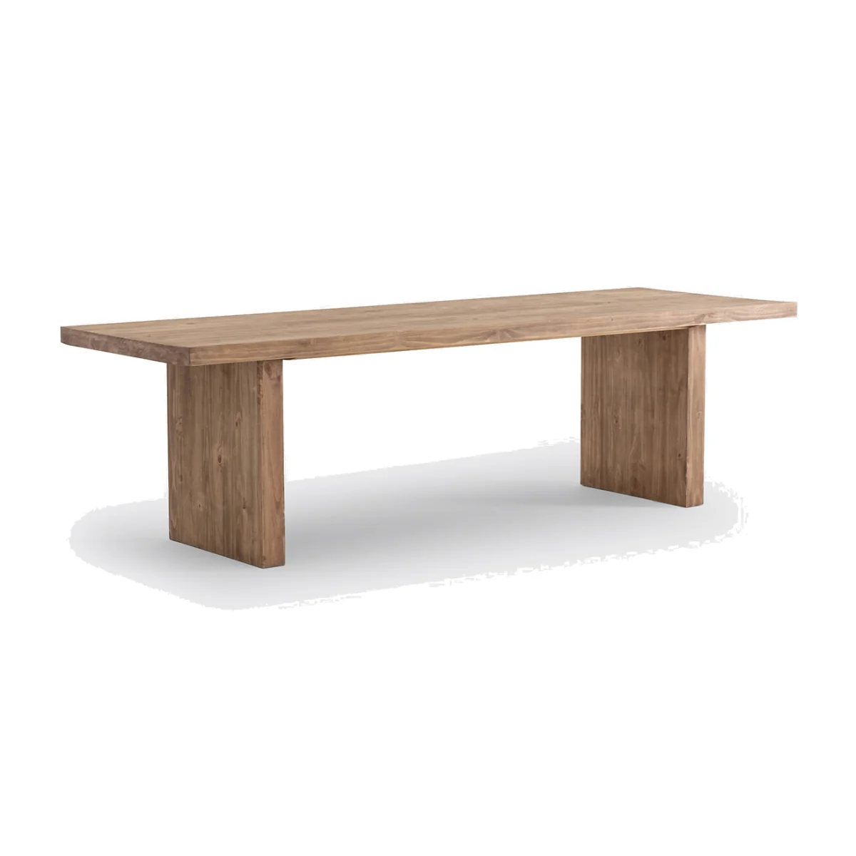 Malio 8-10 Seater Rectangular Dining Table in Solid Pine – image 1