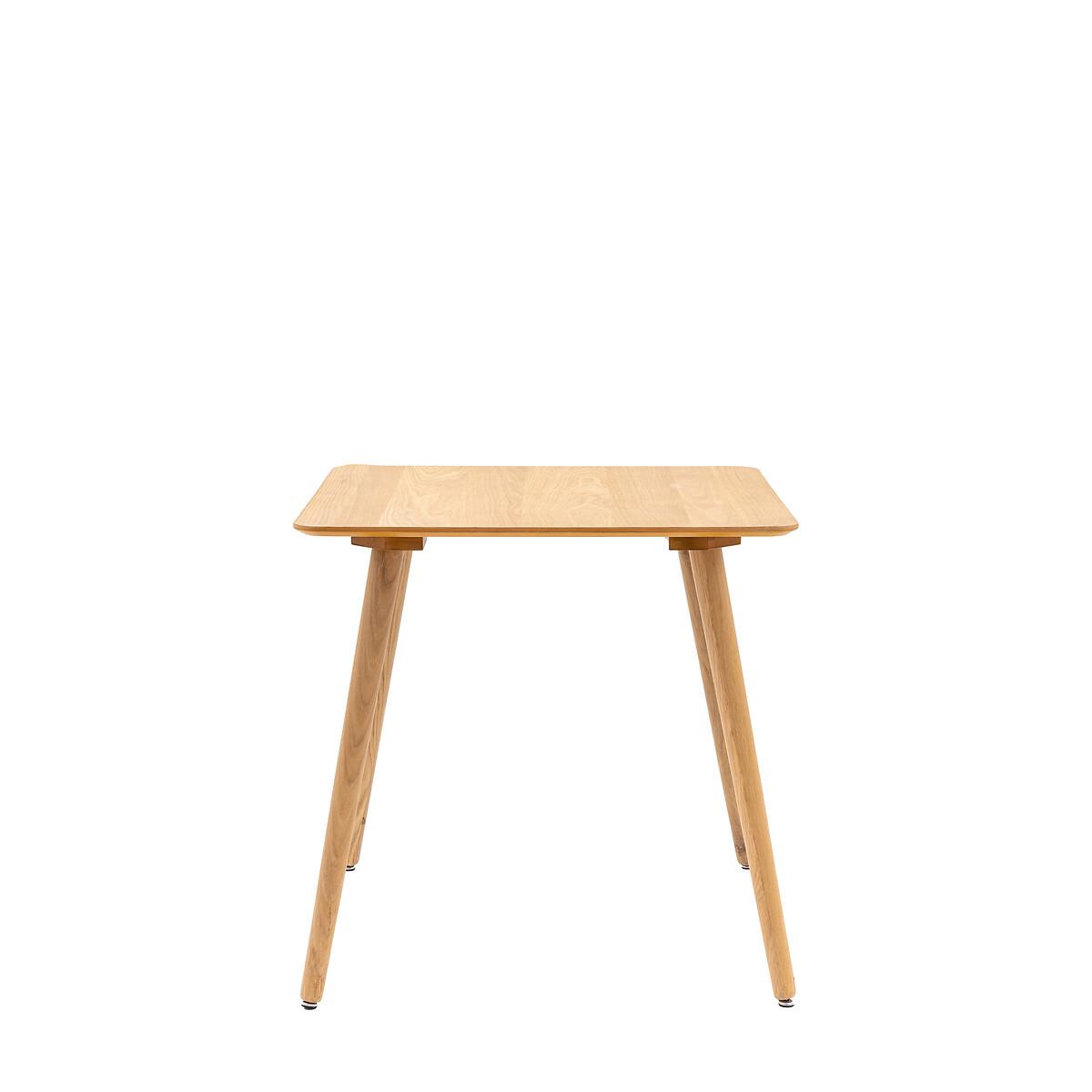 Hale Square Natural Oak Dining Table (Seats 4) – image 2