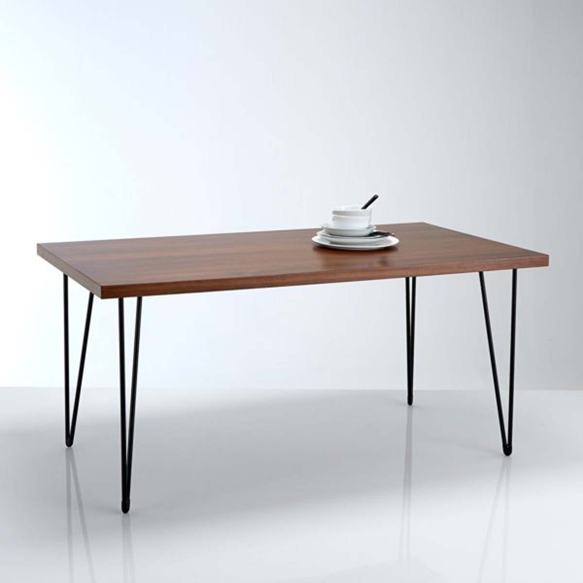 WATFORD Vintage-Style Walnut Dining Table (Seats 6) – image 1
