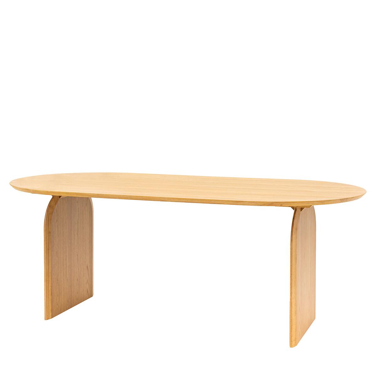 Garner Curve Oak Oval Dining Table (Seats 4) – image 3