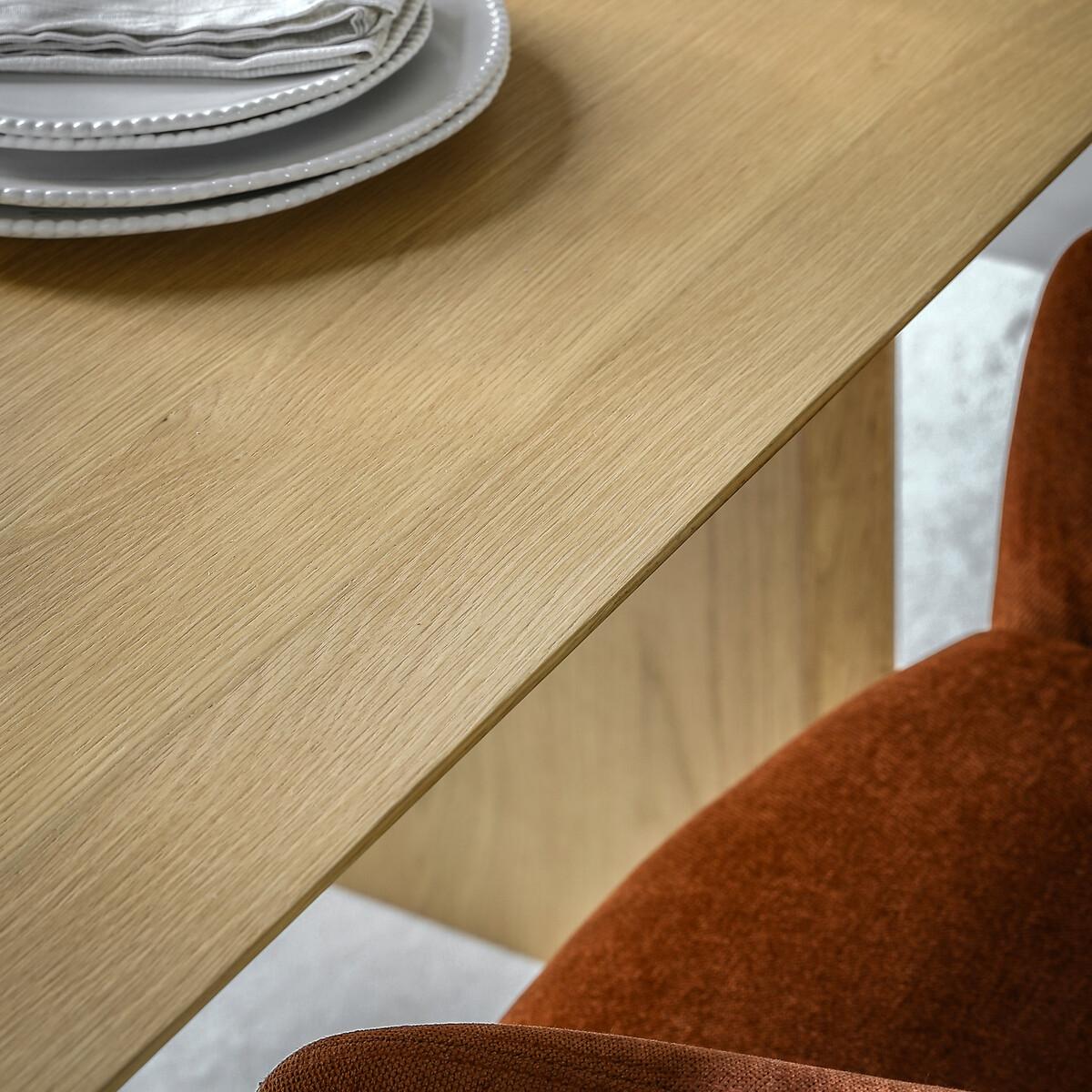 Garner Curve Oak Oval Dining Table (Seats 4) – image 5