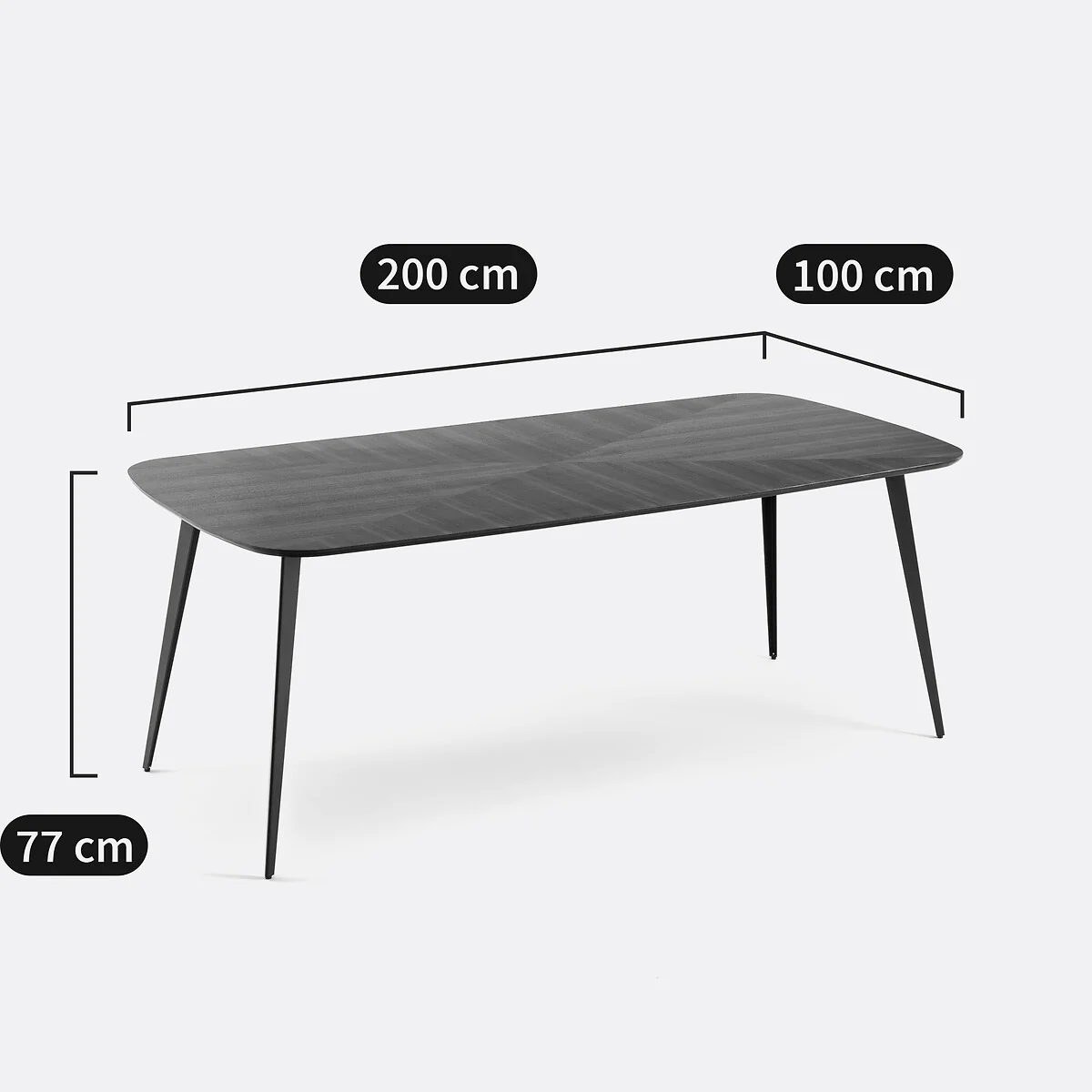 Watford 8-Seater Dining Table with Vintage Marquetry – image 6