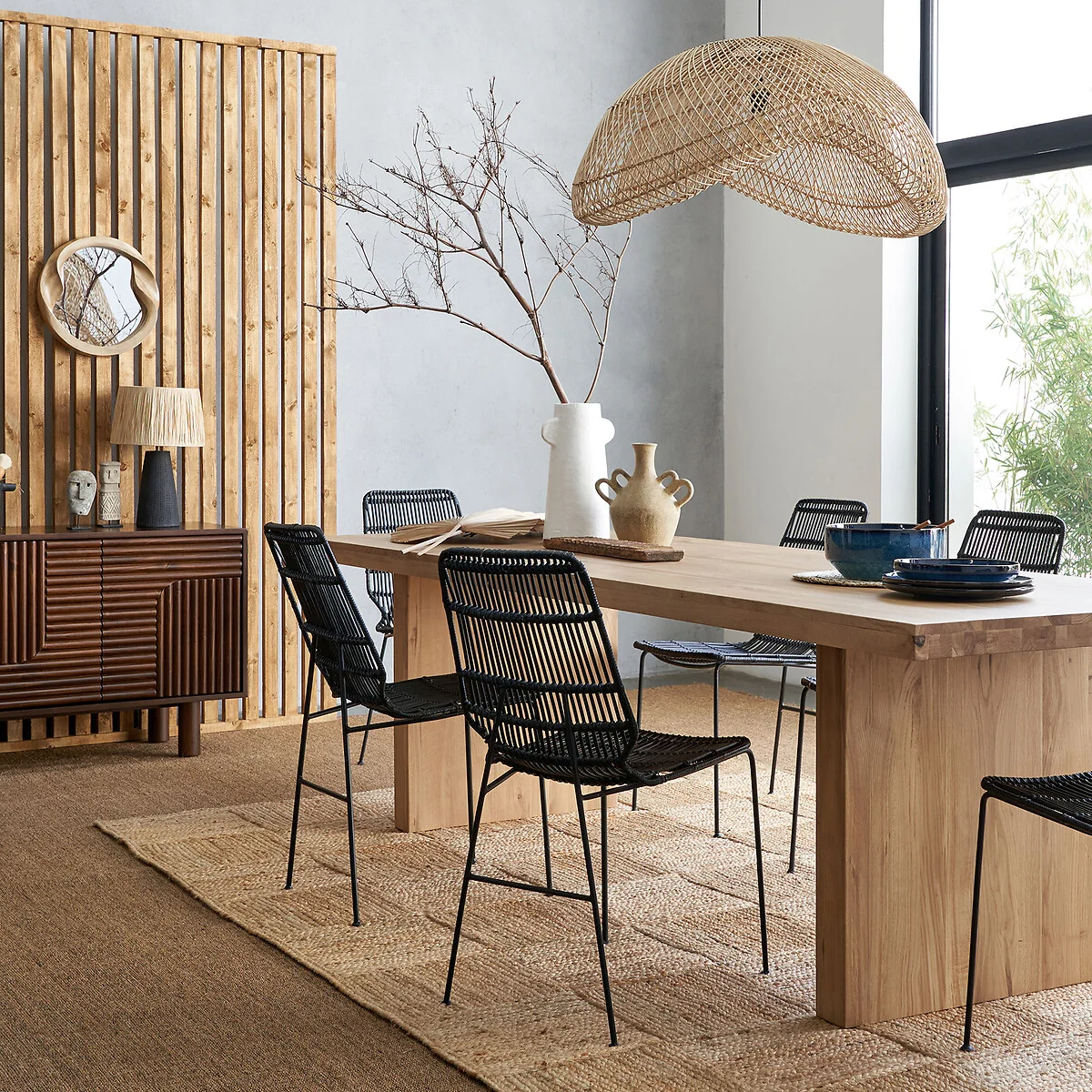 Vova 8-10 Seater Dining Table in Solid Oak – image 2