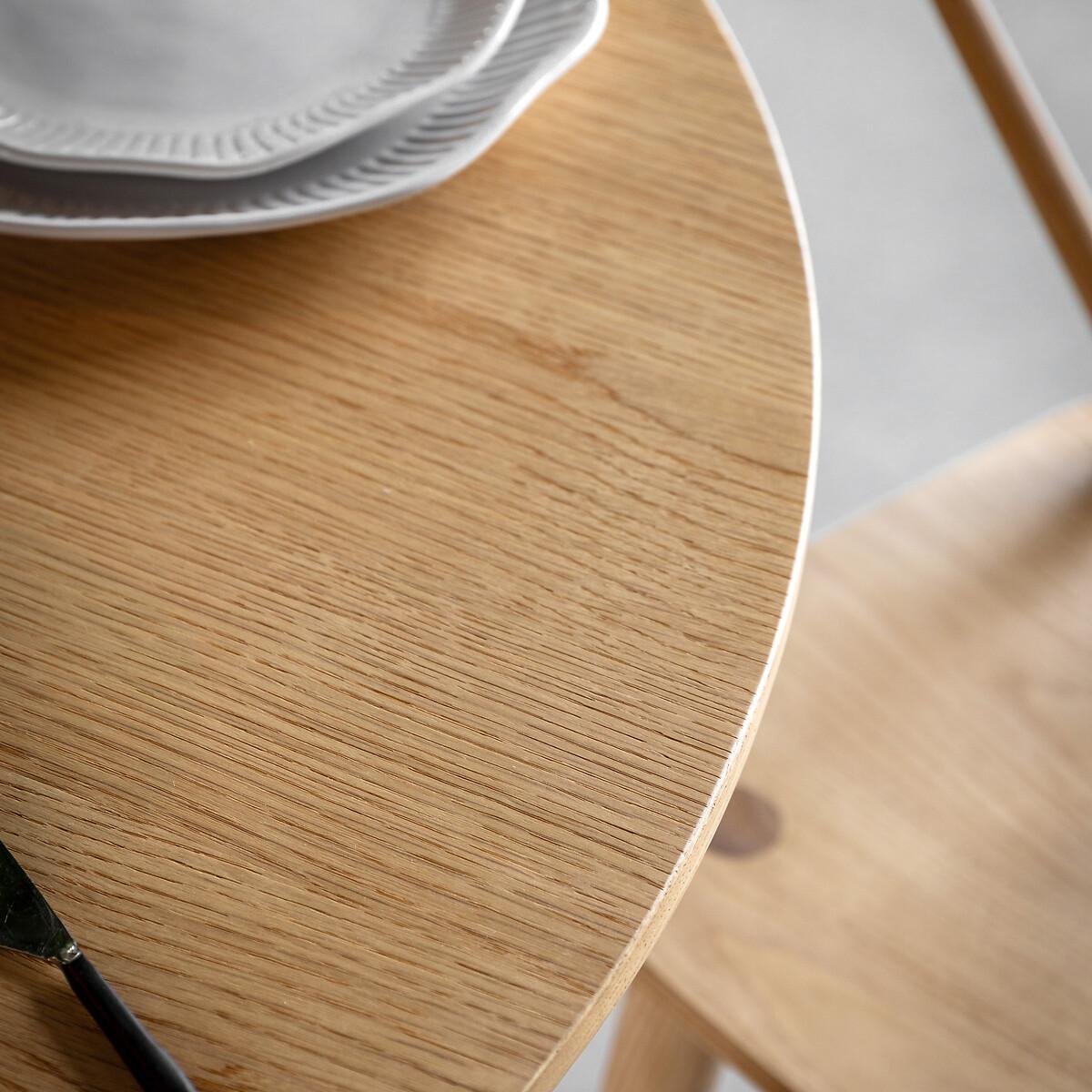 Fallon Oak Round Dining Table – image 3