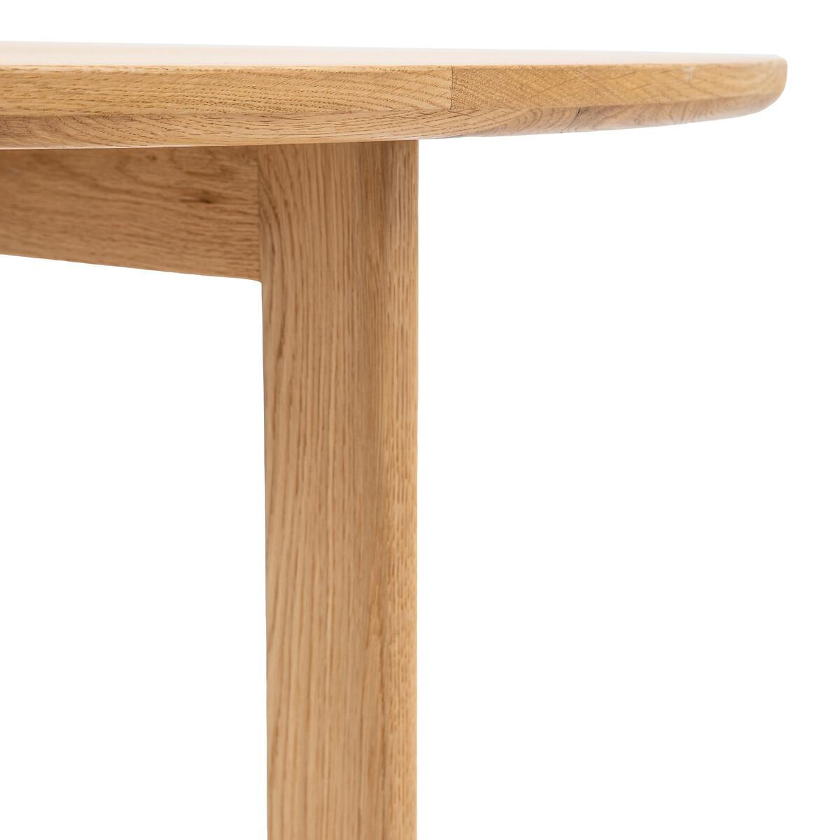 Fallon Oak Round Dining Table – image 8