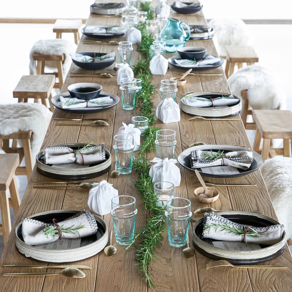 Torezia Solid Oak Table, by E. Gallina. – image 4