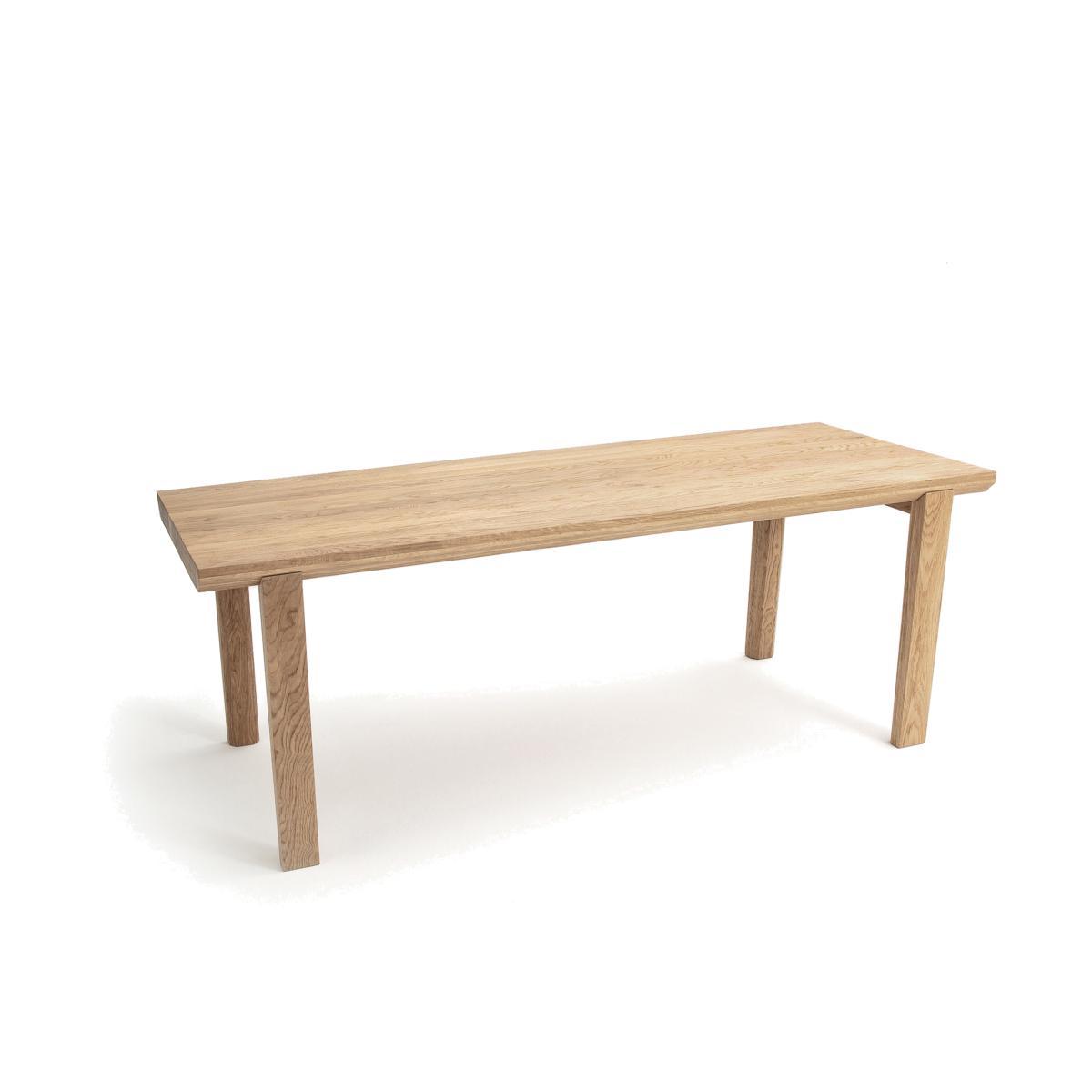 Torezia Solid Oak Table, by E. Gallina. – image 1