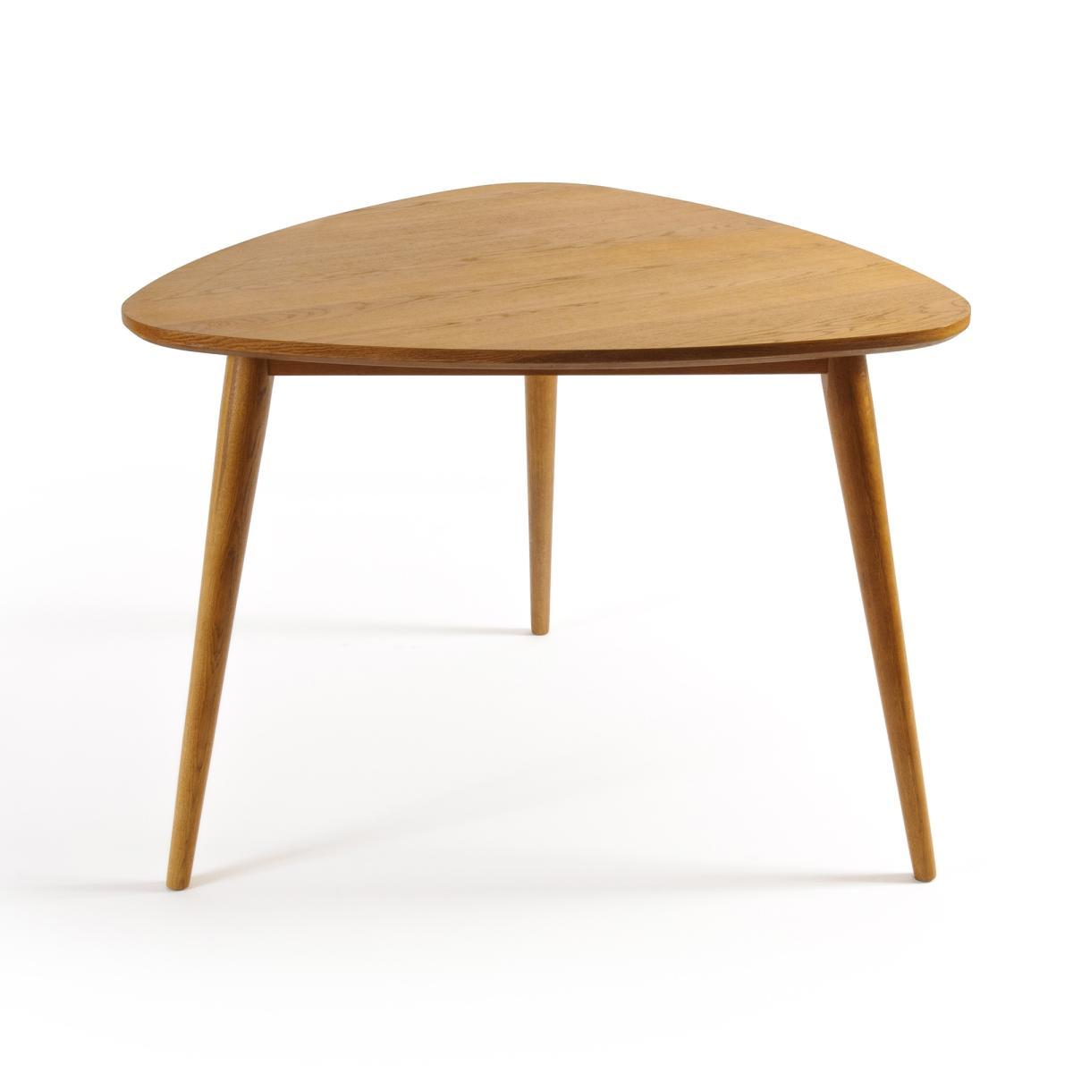 Quilda Retro-Style Oak Table (Seats 3) – image 2