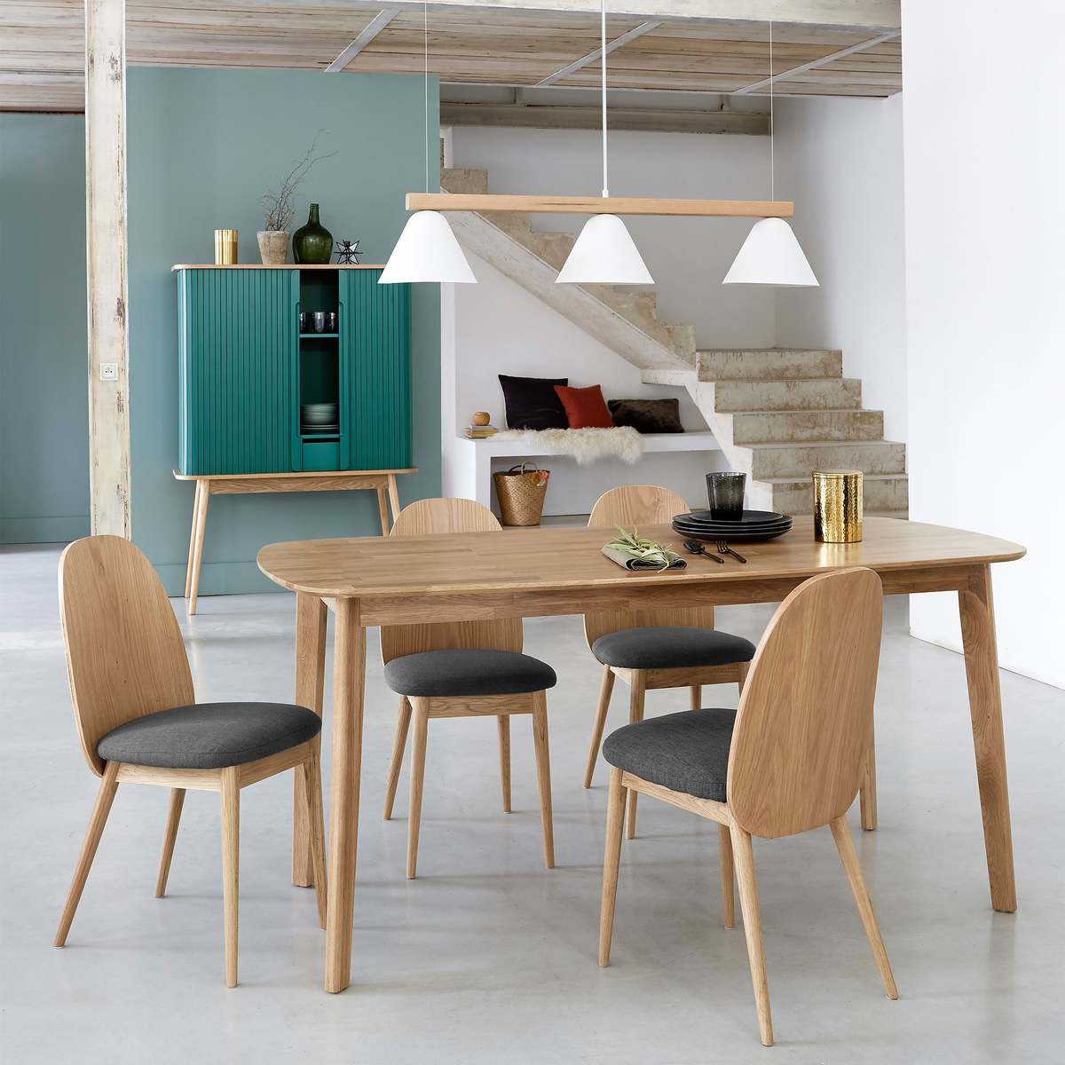 Jimi Solid Oak Dining Table (Seats 6) – image 4