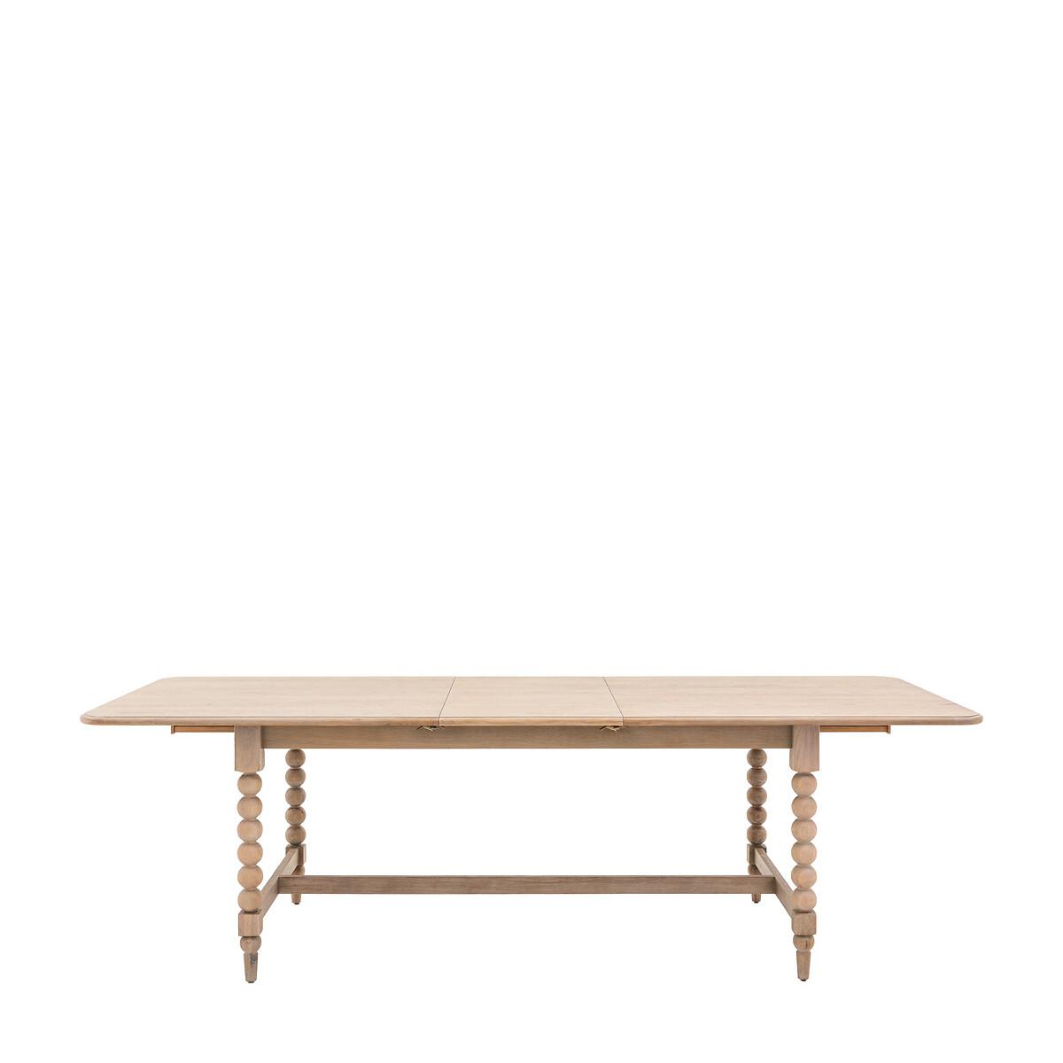 Ames Oak Extendable Dining Table with Pompom Legs (Seats 6-8) – image 4