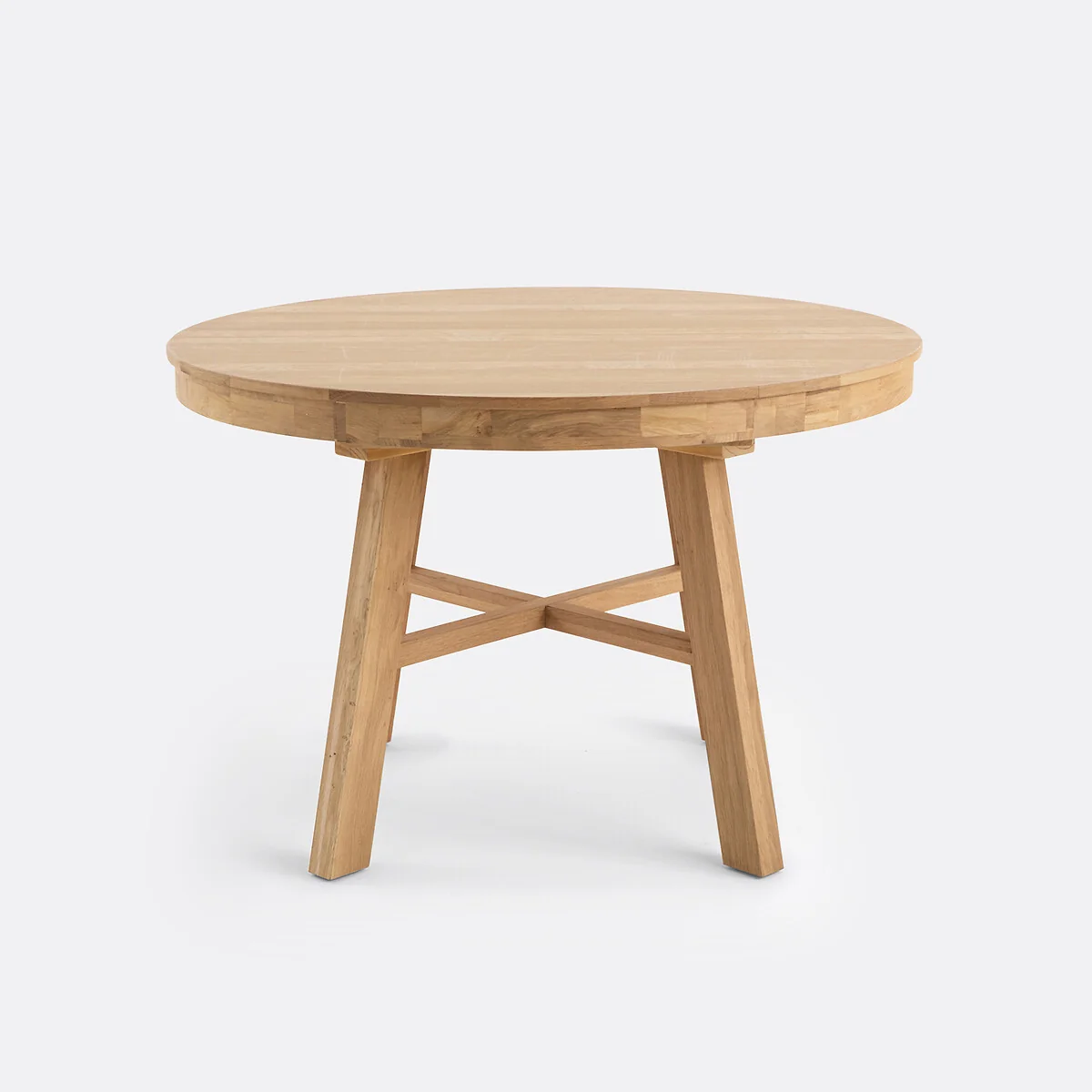 Zebarn 4-8 Seater Round Extending Dining Table – image 4