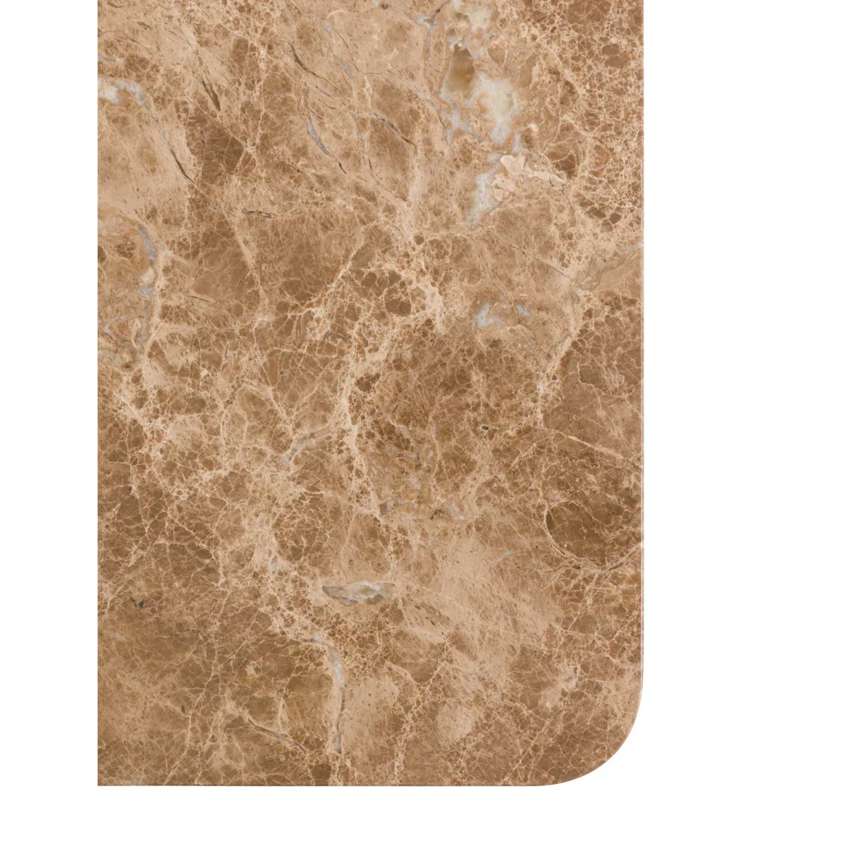 Gallery Direct Dempsey Marble Dining Table Brown Mix – image 11