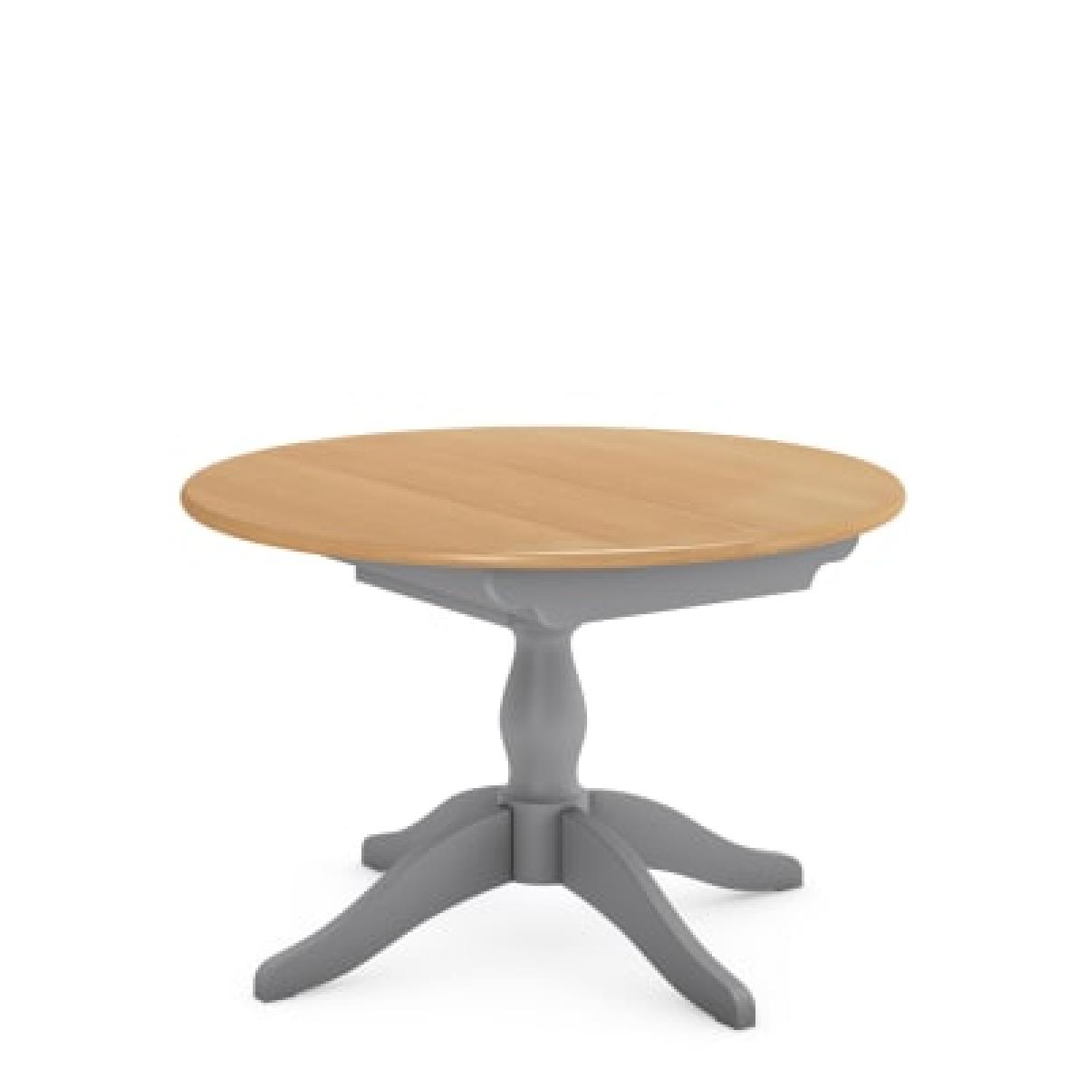 M&S Padstow Round Extending 4-6 Seater Table - Forest Green, Forest Green,Light Grey – image 2