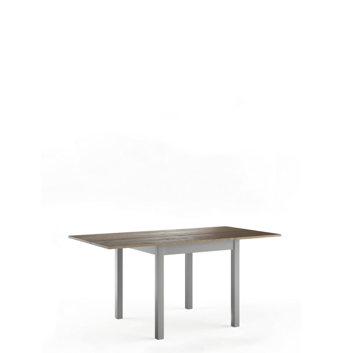 M&S Salcombe 4-6 Seater Extending Dining Table - Black, Black,Light Grey – image 2