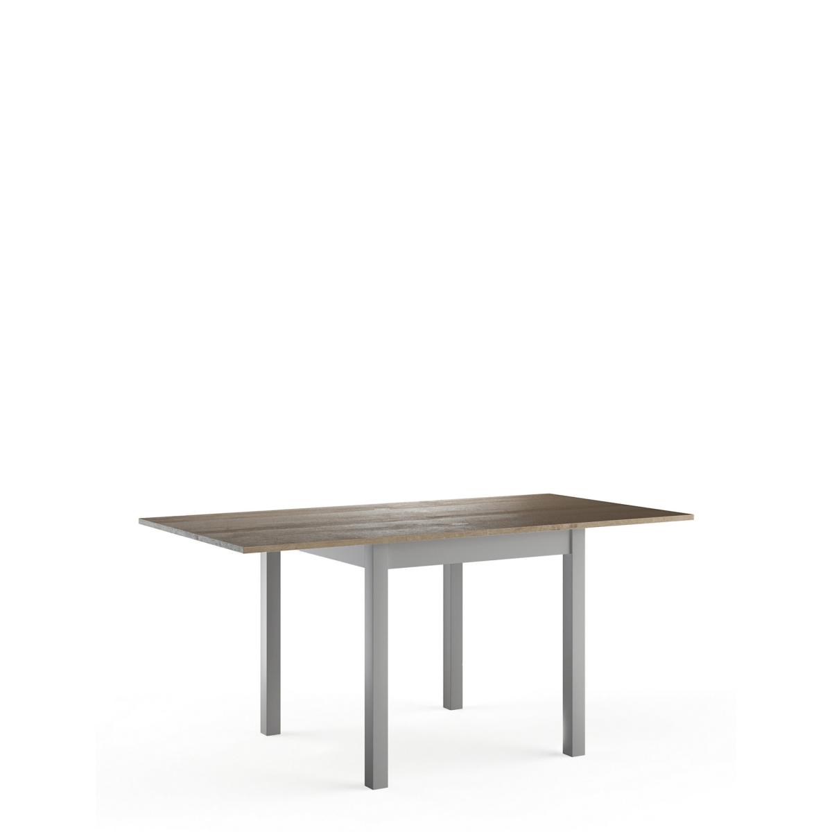 M&S Salcombe 4-6 Seater Extending Dining Table - Black, Black,Light Grey – image 4