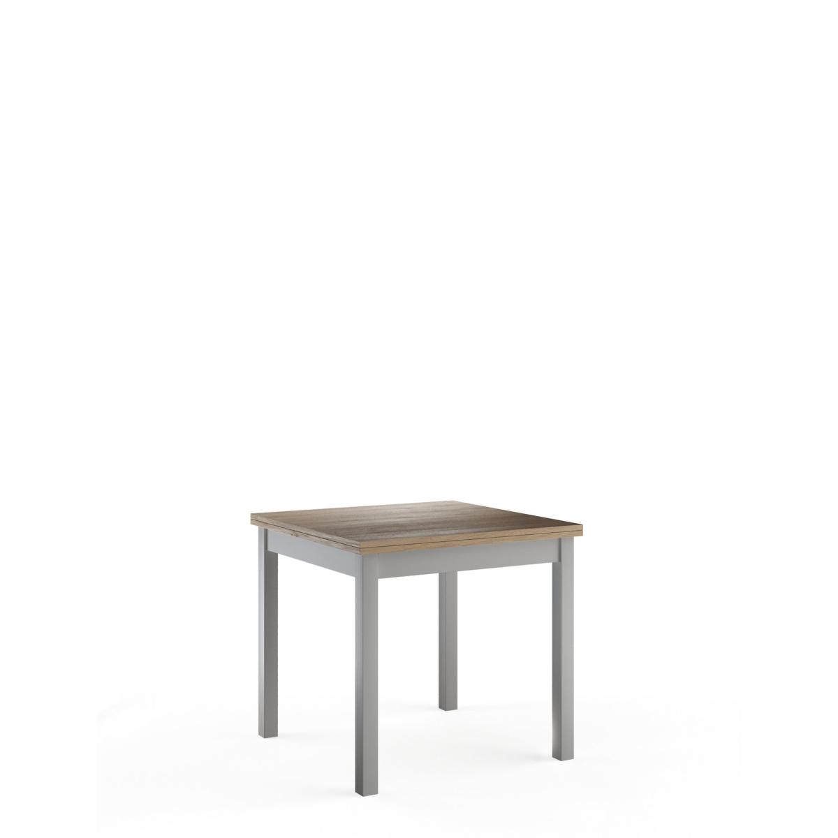 M&S Salcombe 4-6 Seater Extending Dining Table - Black, Black,Light Grey – image 7
