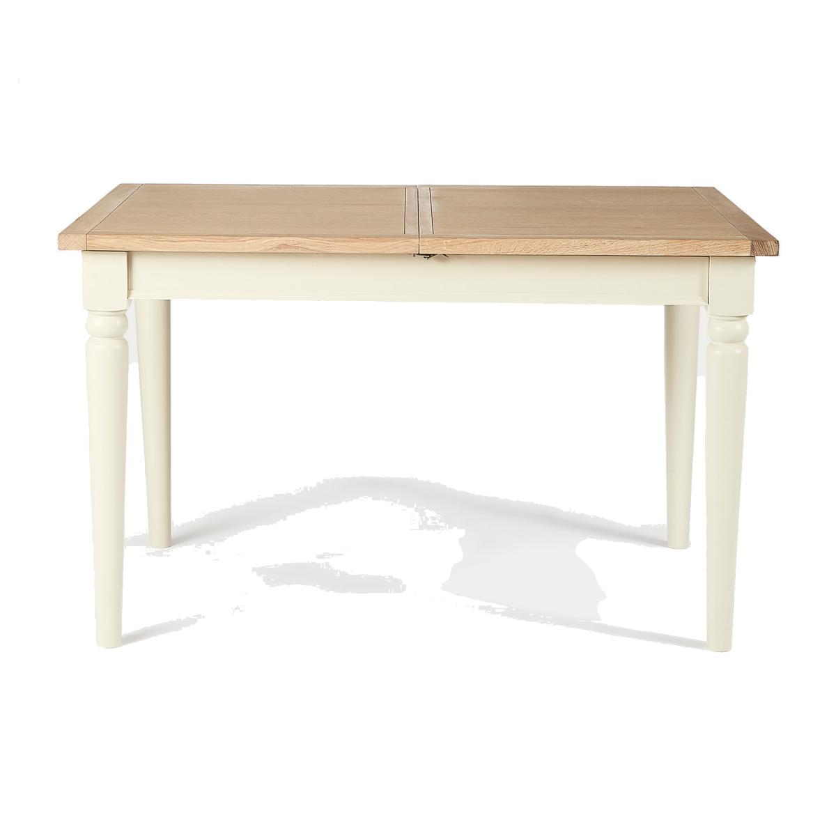 M&S Winchester 4-6 Seater Extending Dining Table - White Mix, White Mix – image 1
