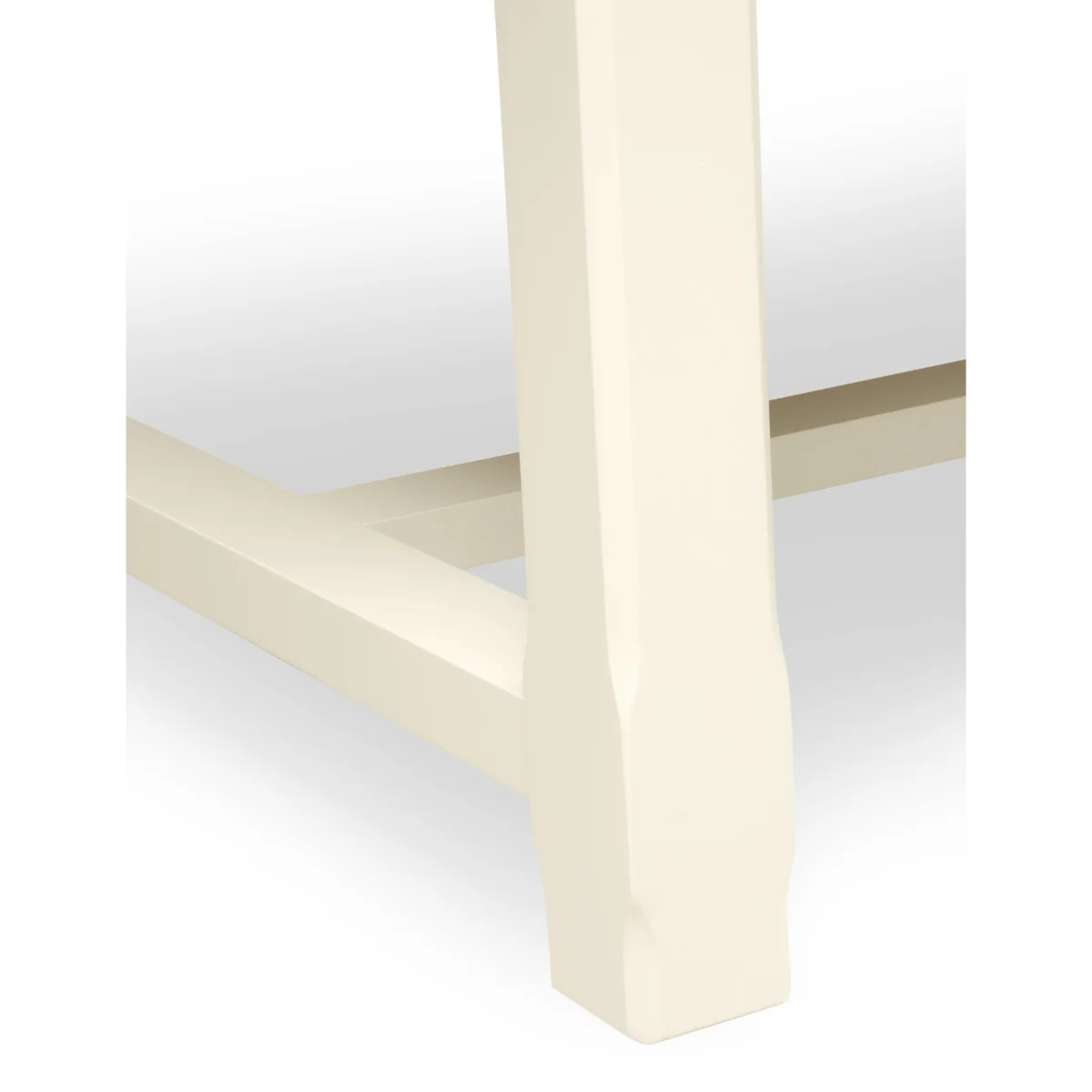 Cotswold Company Chester 6-10 Seater Extending Dining Table Cream – image 3
