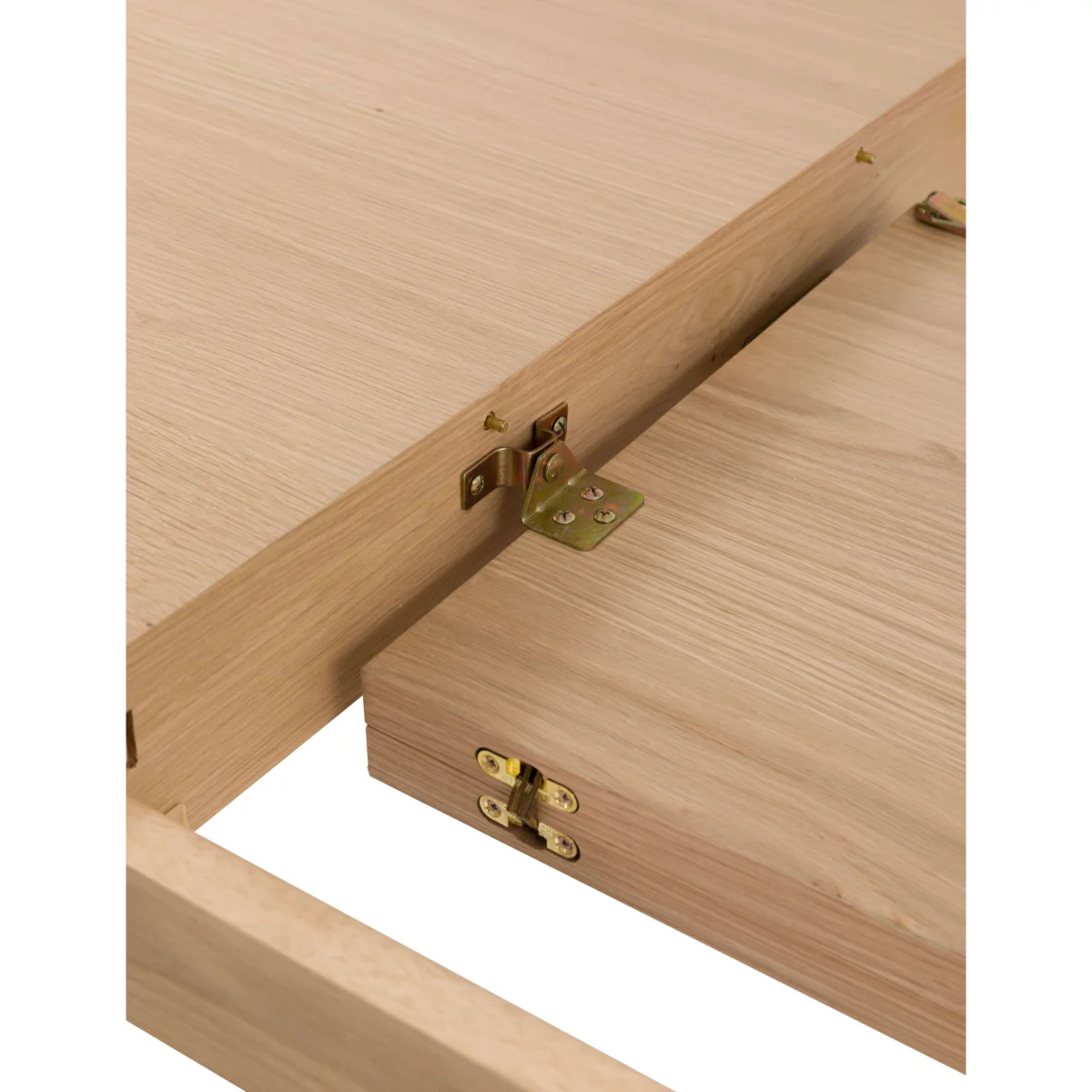 Gallery Direct Rye Oak Extendable Dining Table Natural – image 9